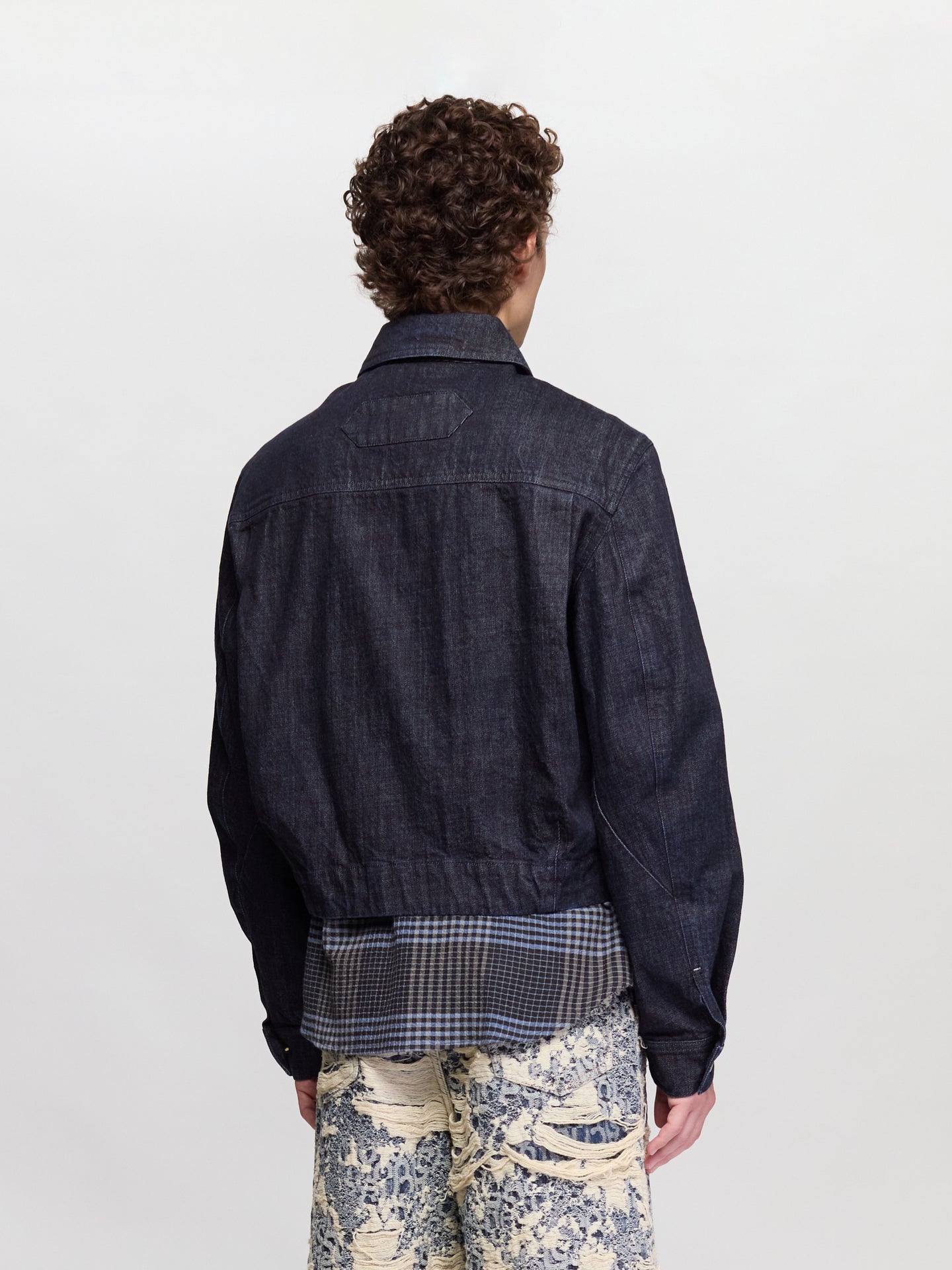La Veste De-Nimes Canevas in Navy