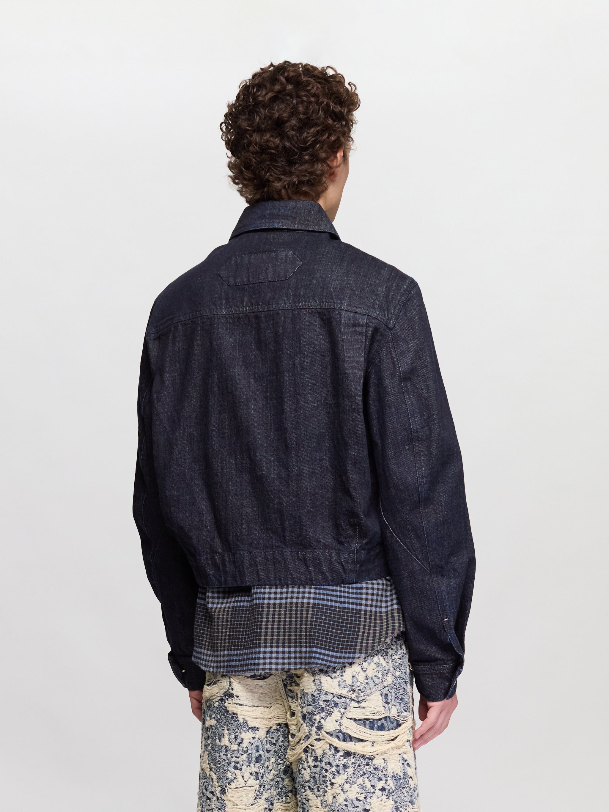 La Veste De-Nimes Canevas in Navy