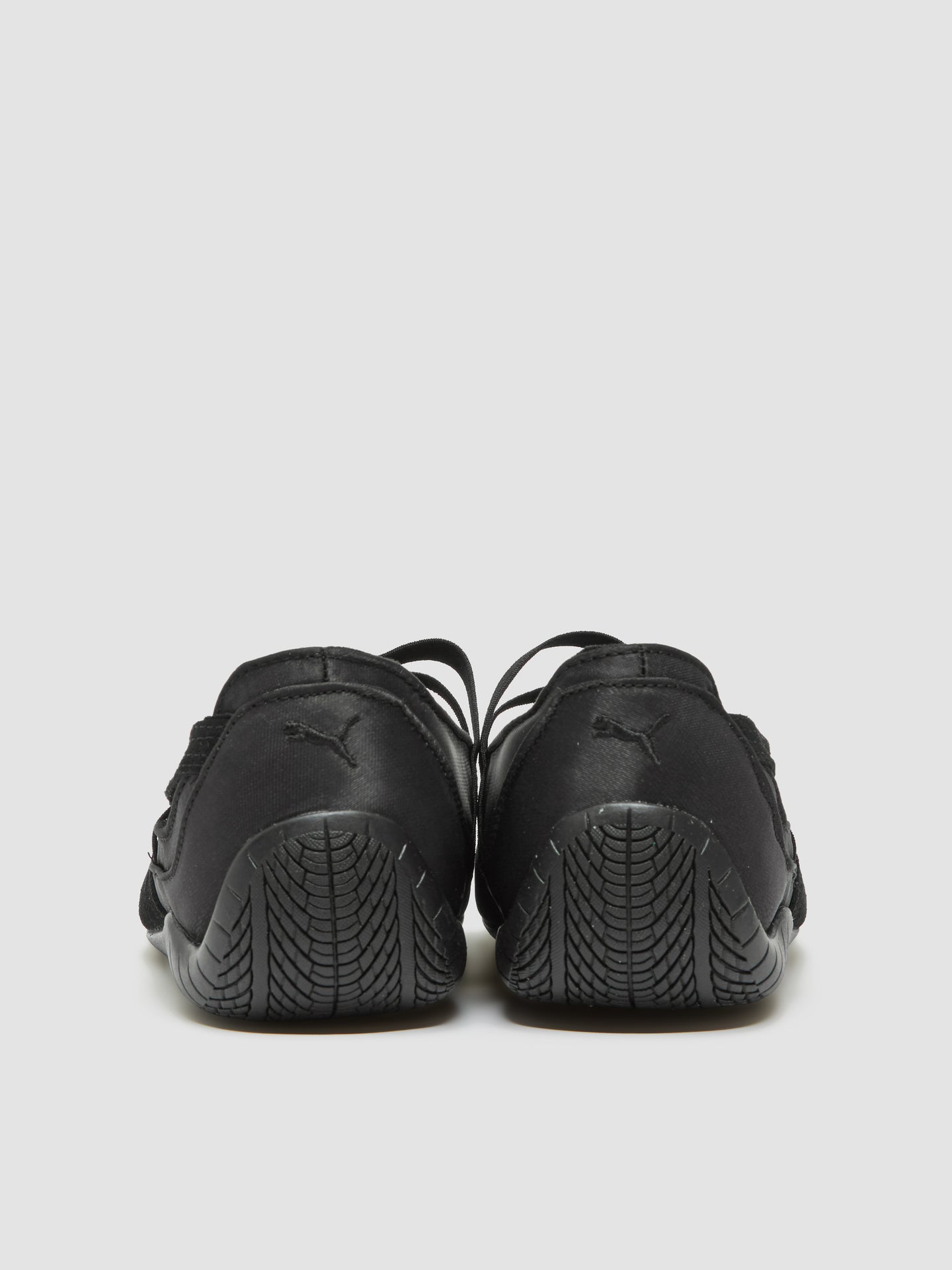 WMNS Speedcat Ballet Satin Sneaker in Black & Cool Dark Gray