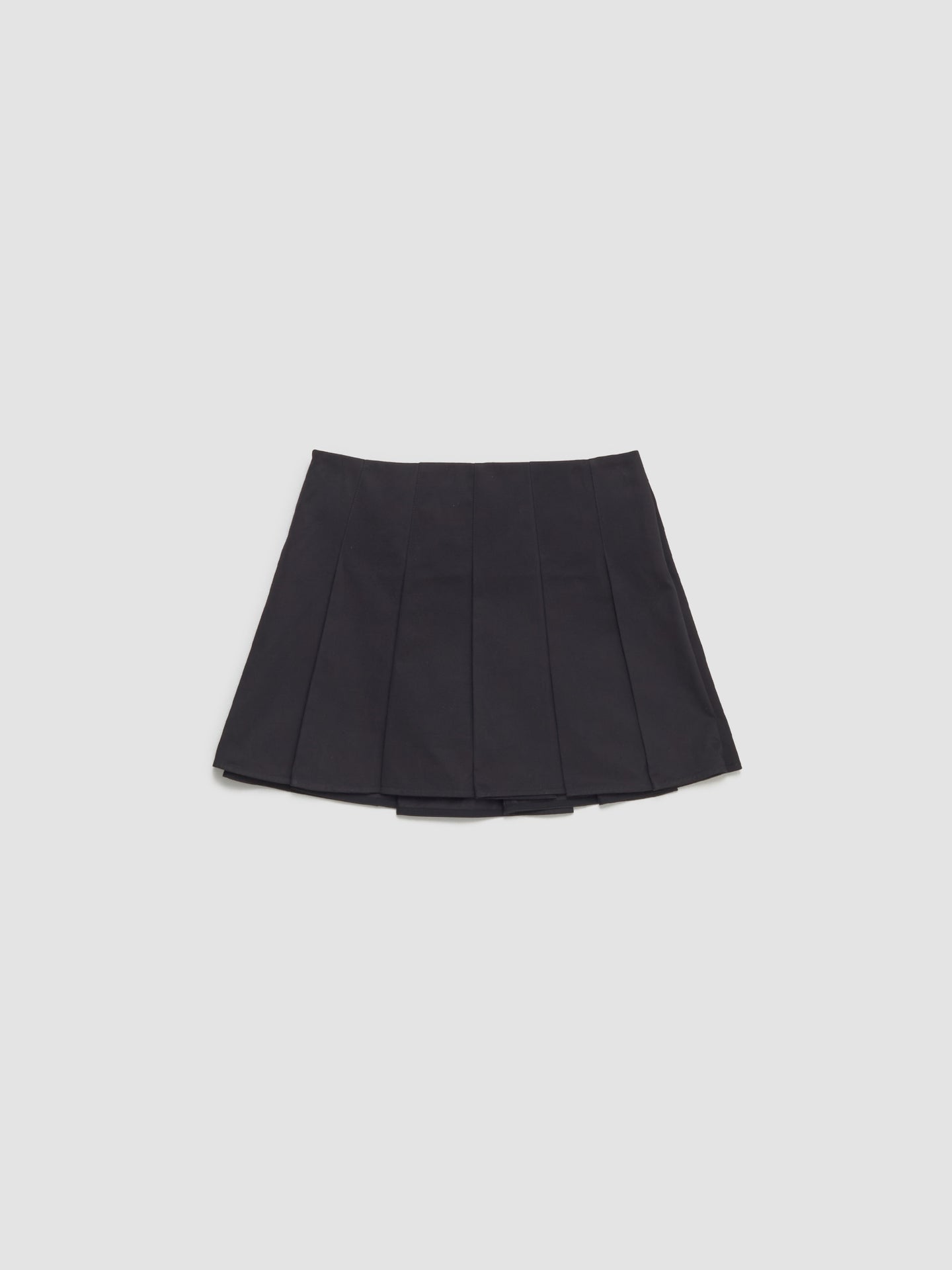 Ladyheath Pleated Mini Skirt in Black