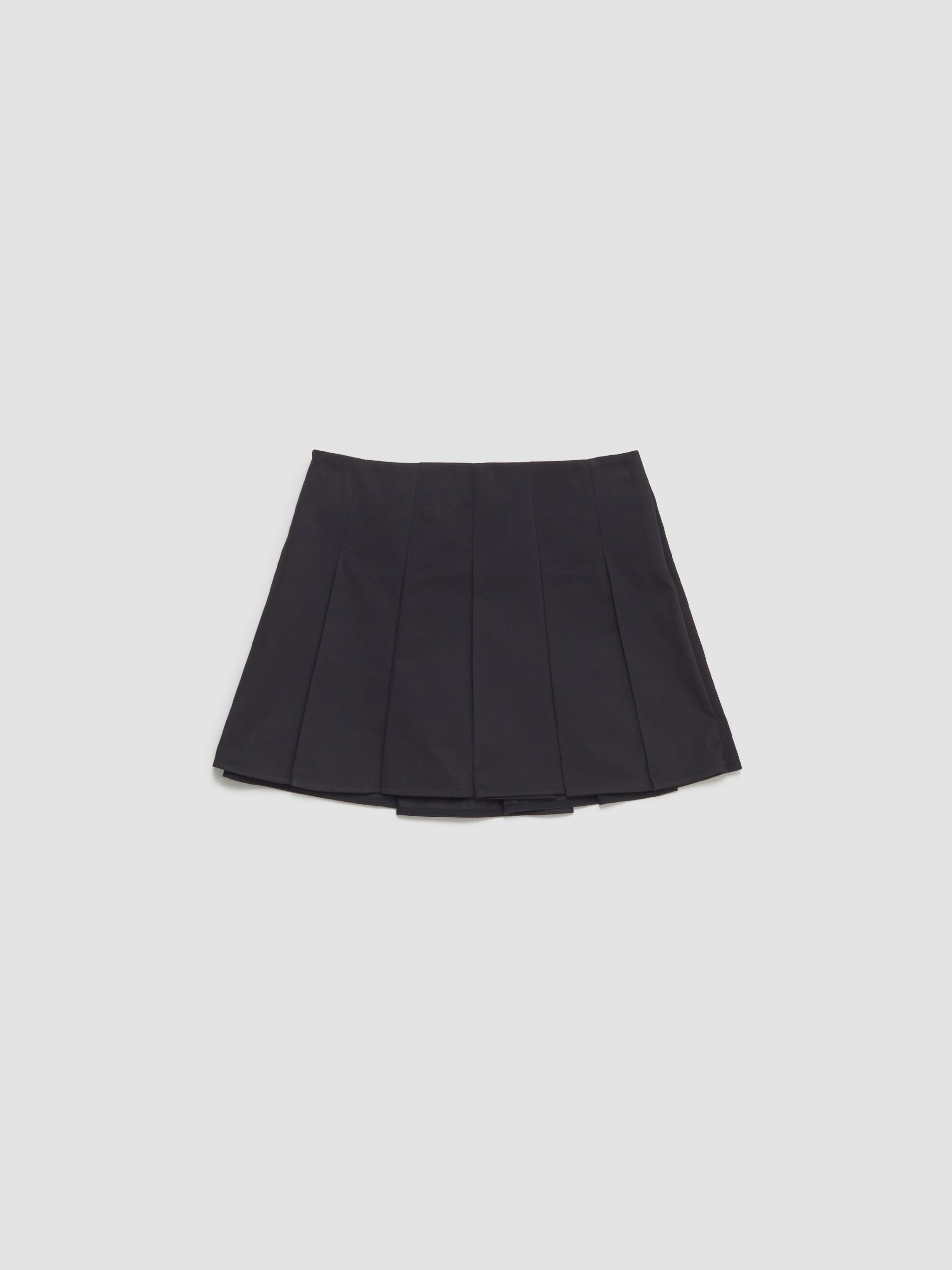 Ladyheath Pleated Mini Skirt in Black