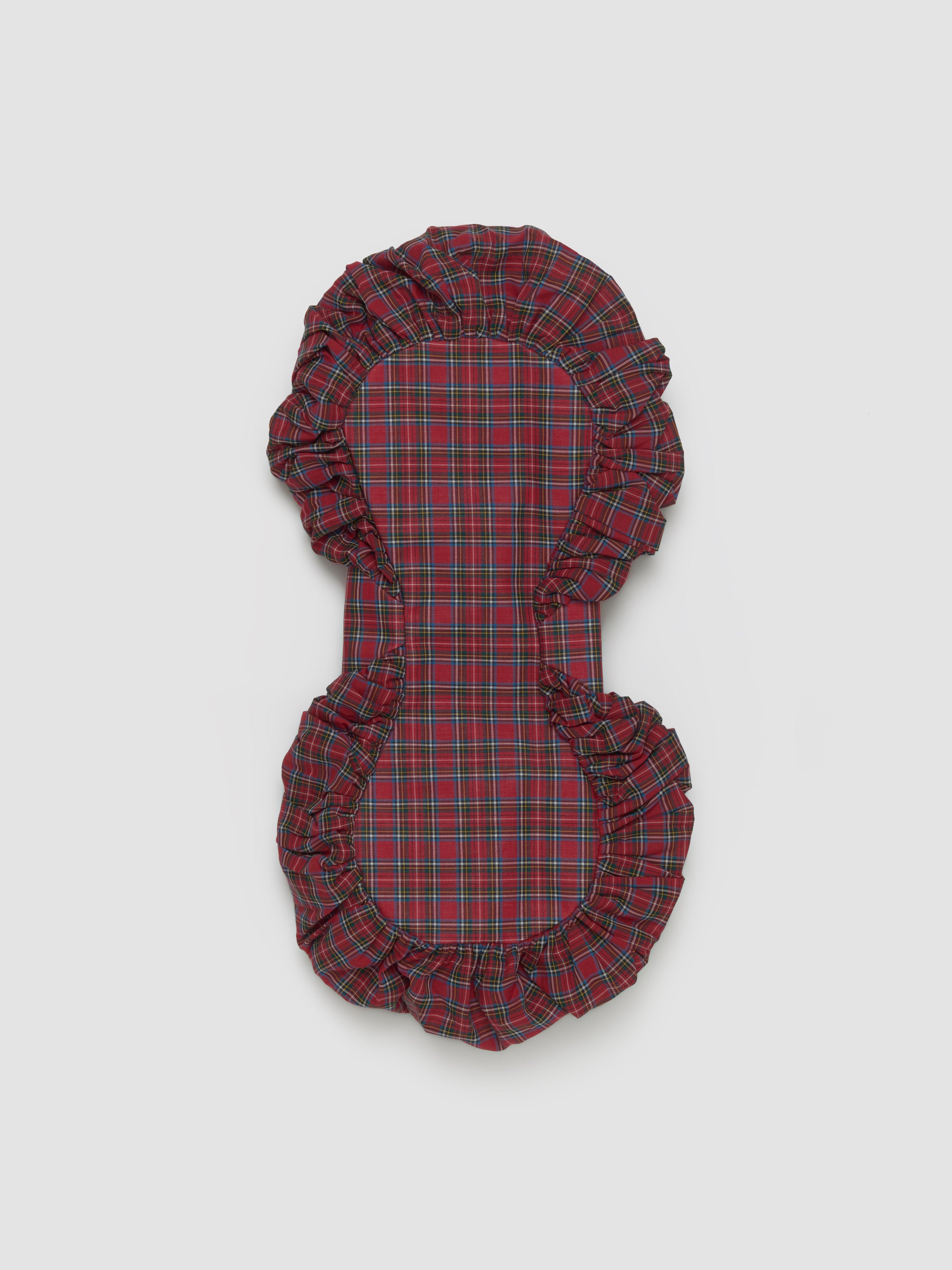 Camille Tartan Hand Bag in Red