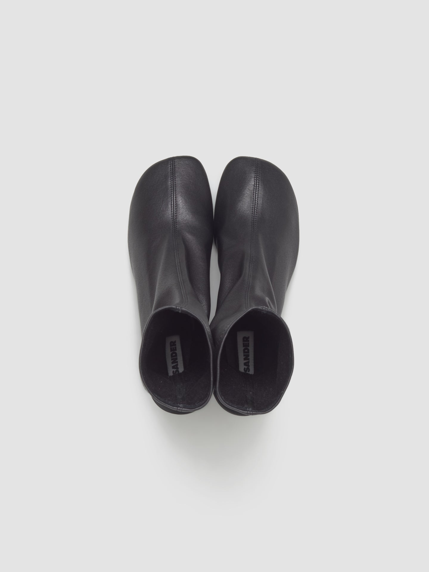 Heeled Ankle Boots in Black