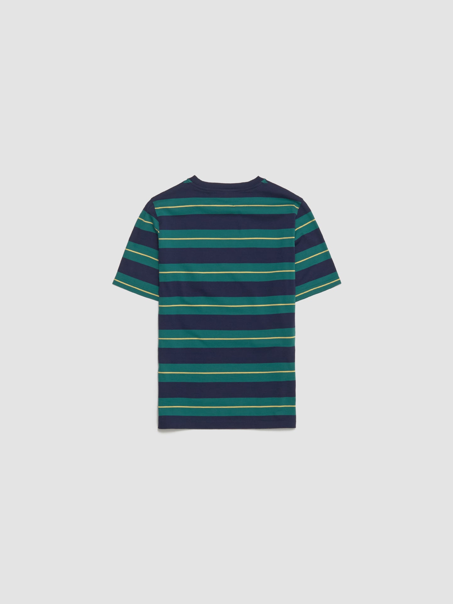 Jersey T-Shirt in Billiard Green & Blue