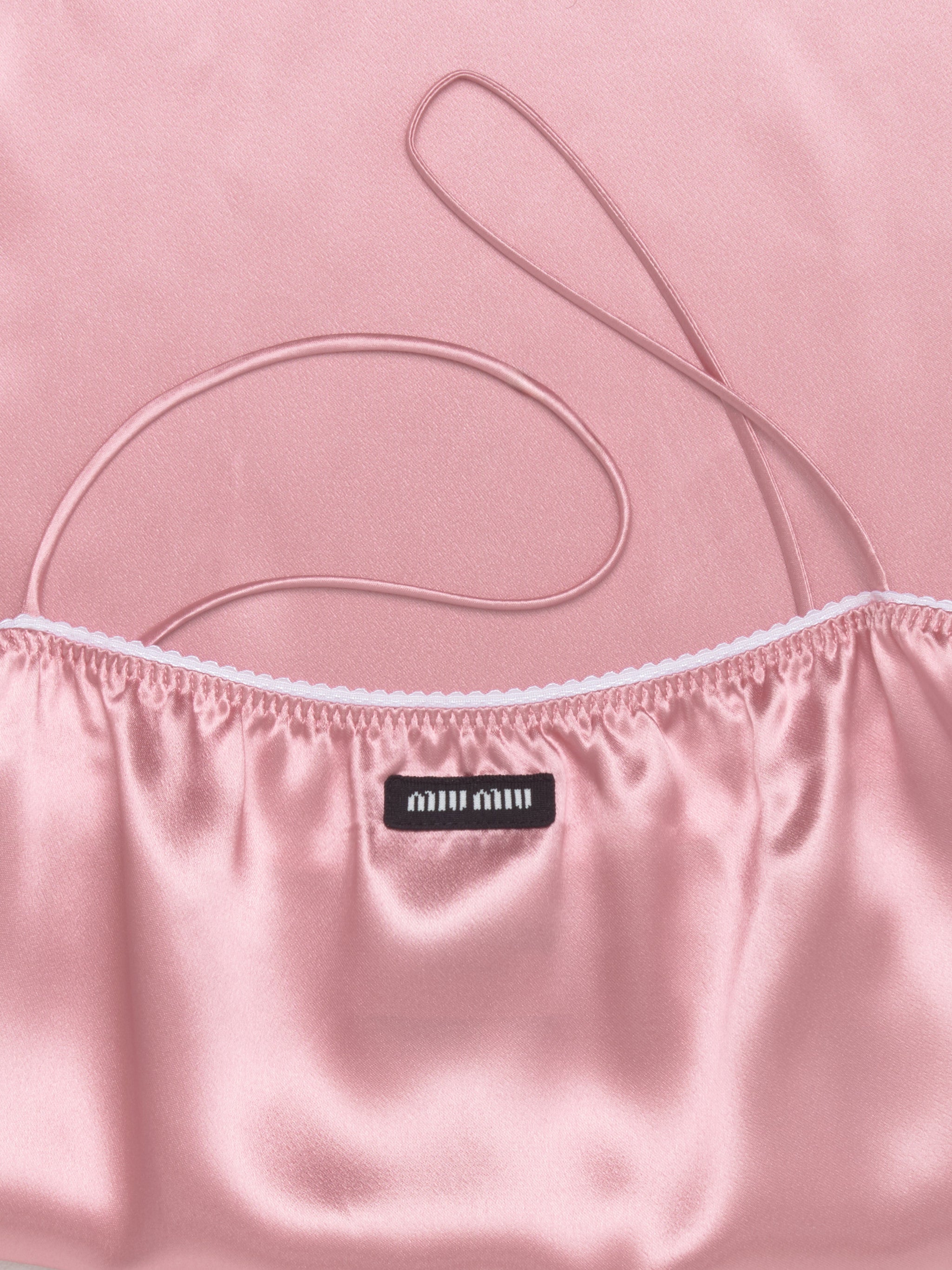 Satin Dress in Begonia
