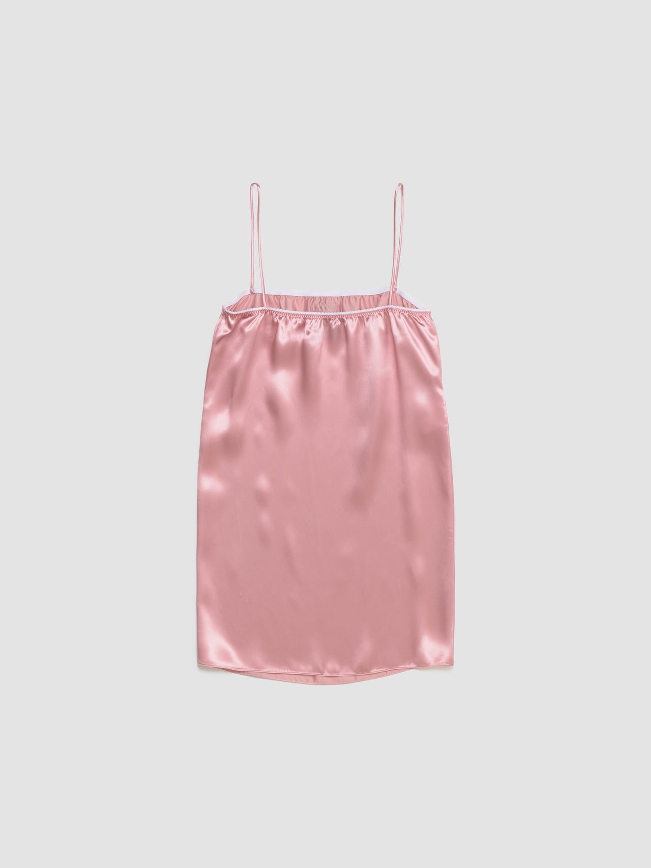 Satin Dress in Begonia