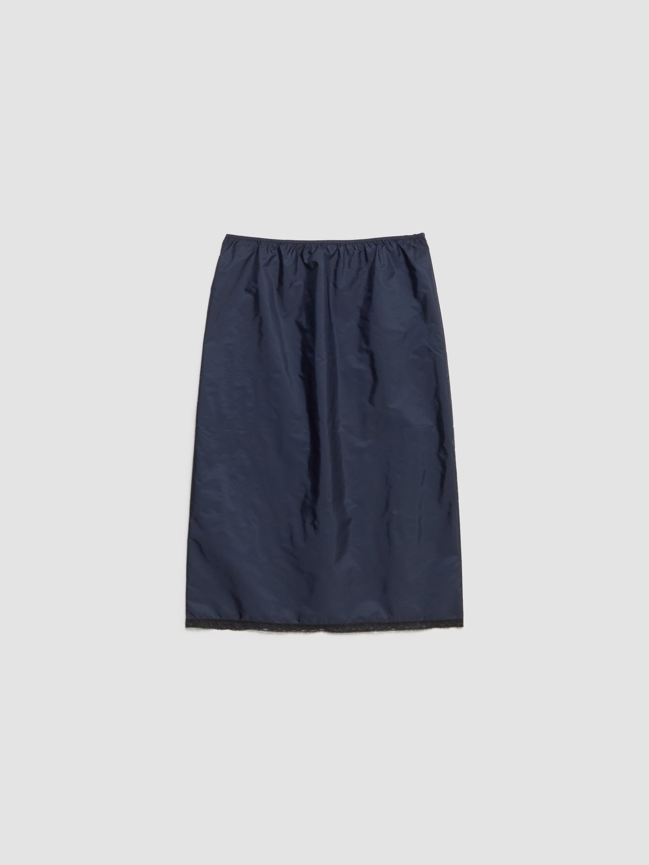 Light Re-Nylon Pencil Skirt in Royal Blue