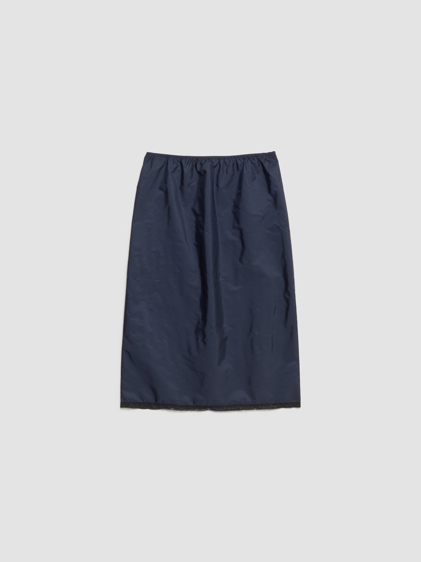 Light Re-Nylon Pencil Skirt in Royal Blue