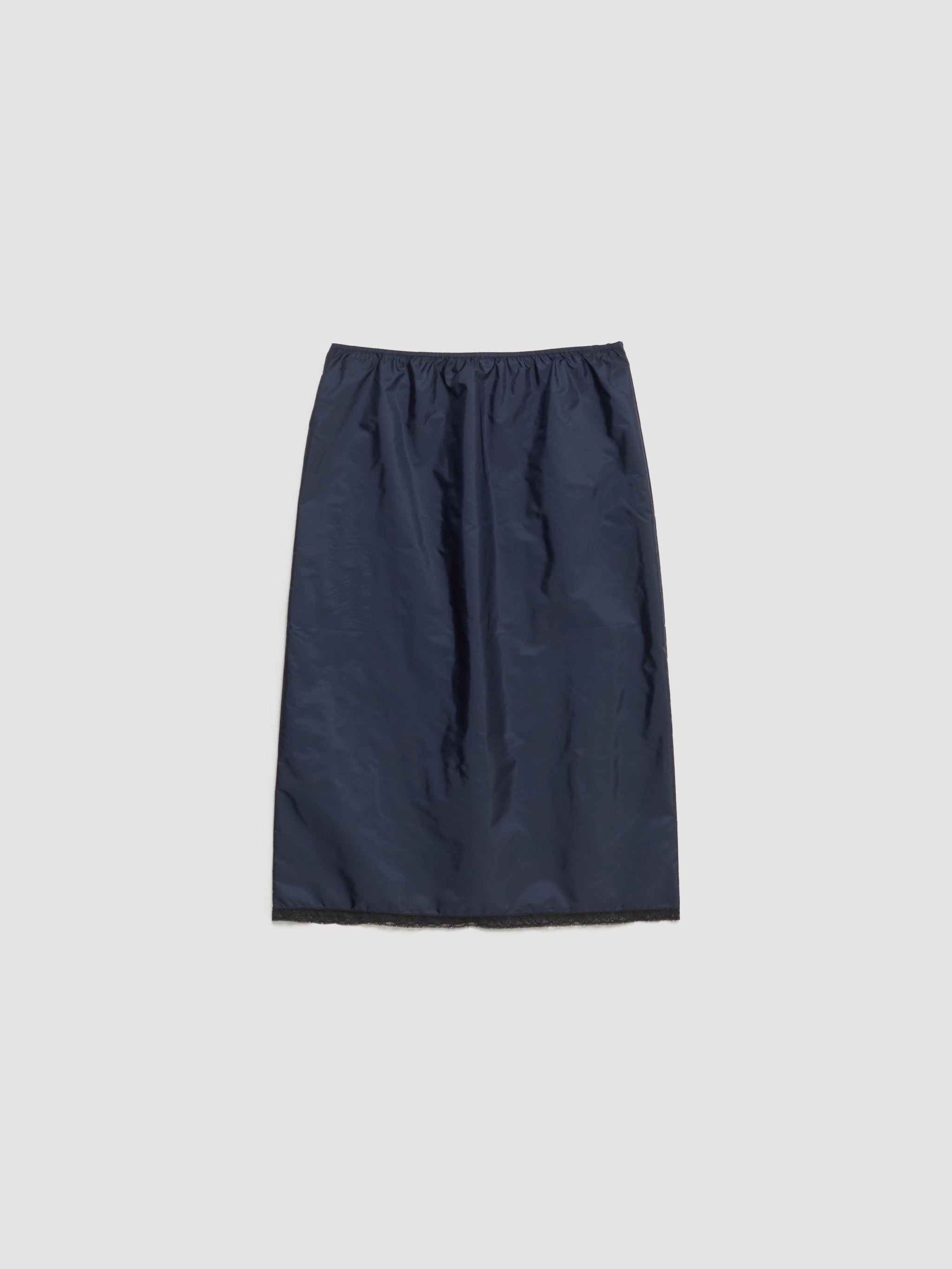 Light Re-Nylon Pencil Skirt in Royal Blue