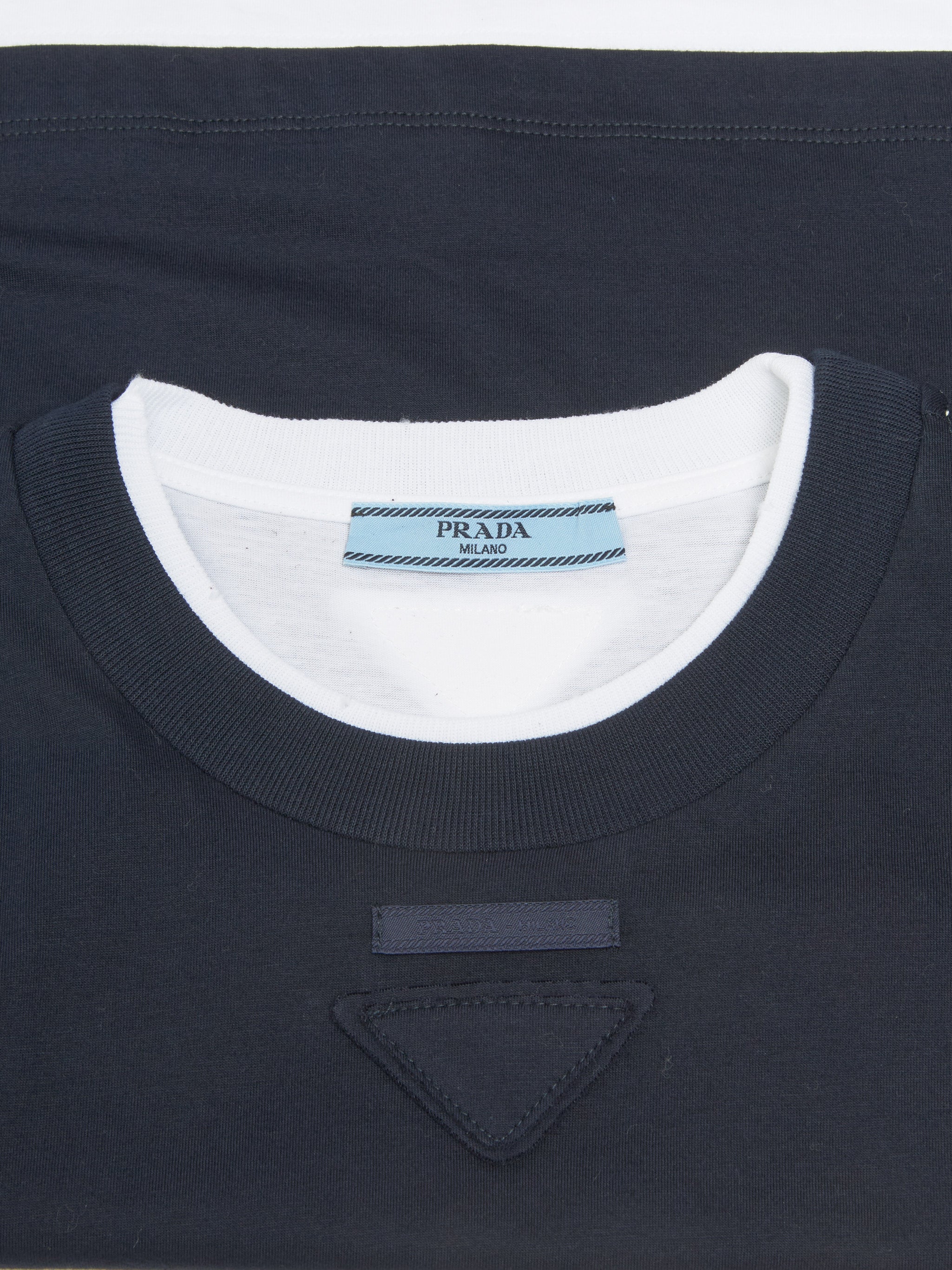Long Sleeve Jersey T-Shirt in Navy