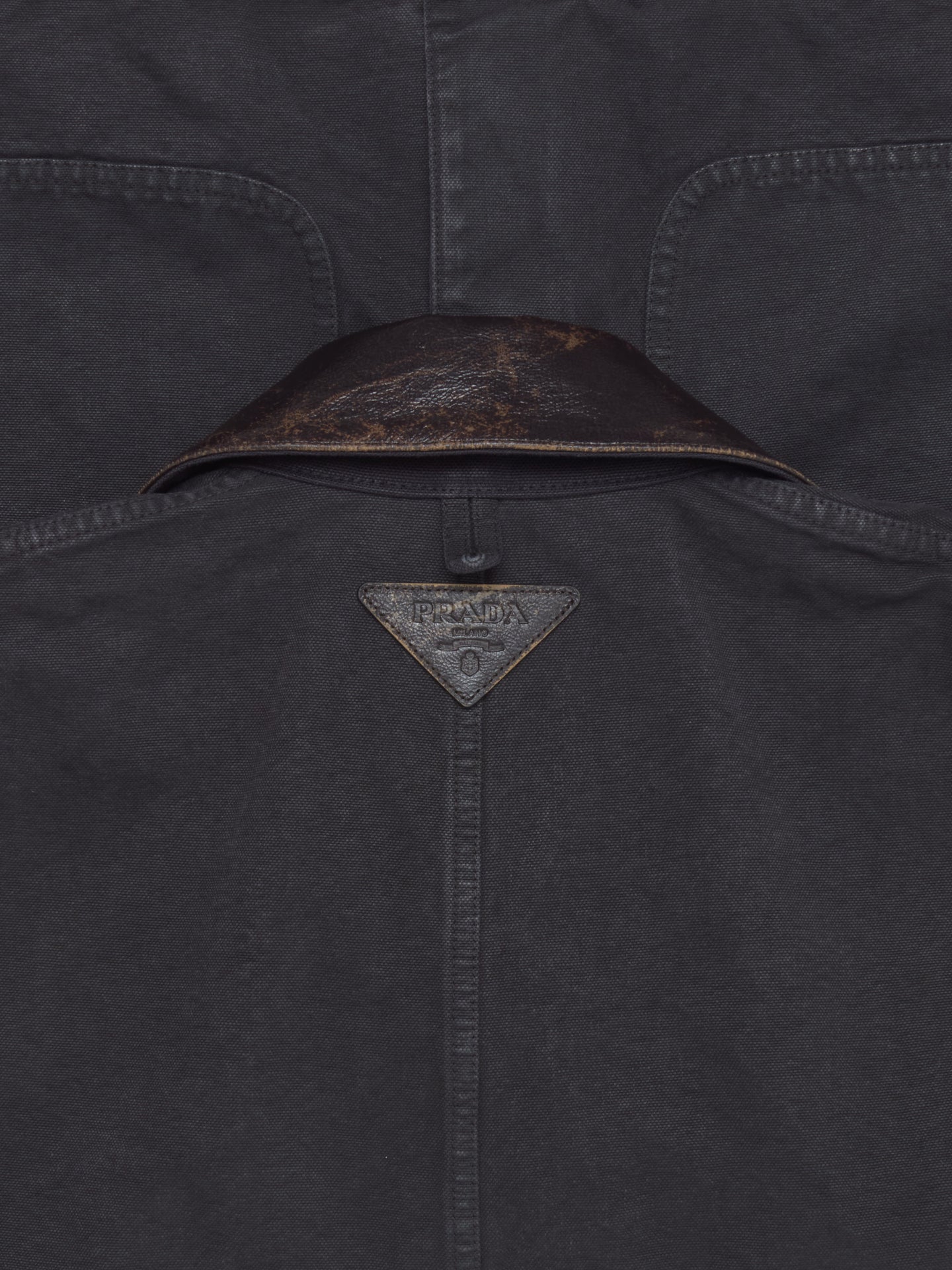 Canvas Work Jacket in Black
