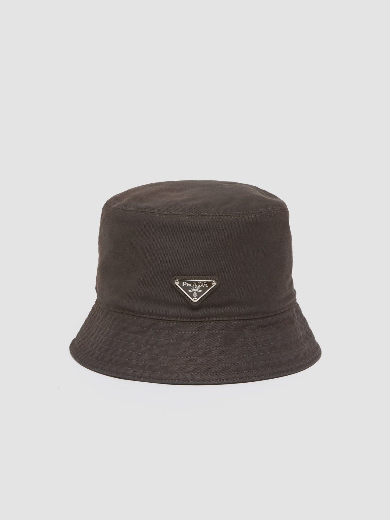 Cotton Bucket Hat in Ebony