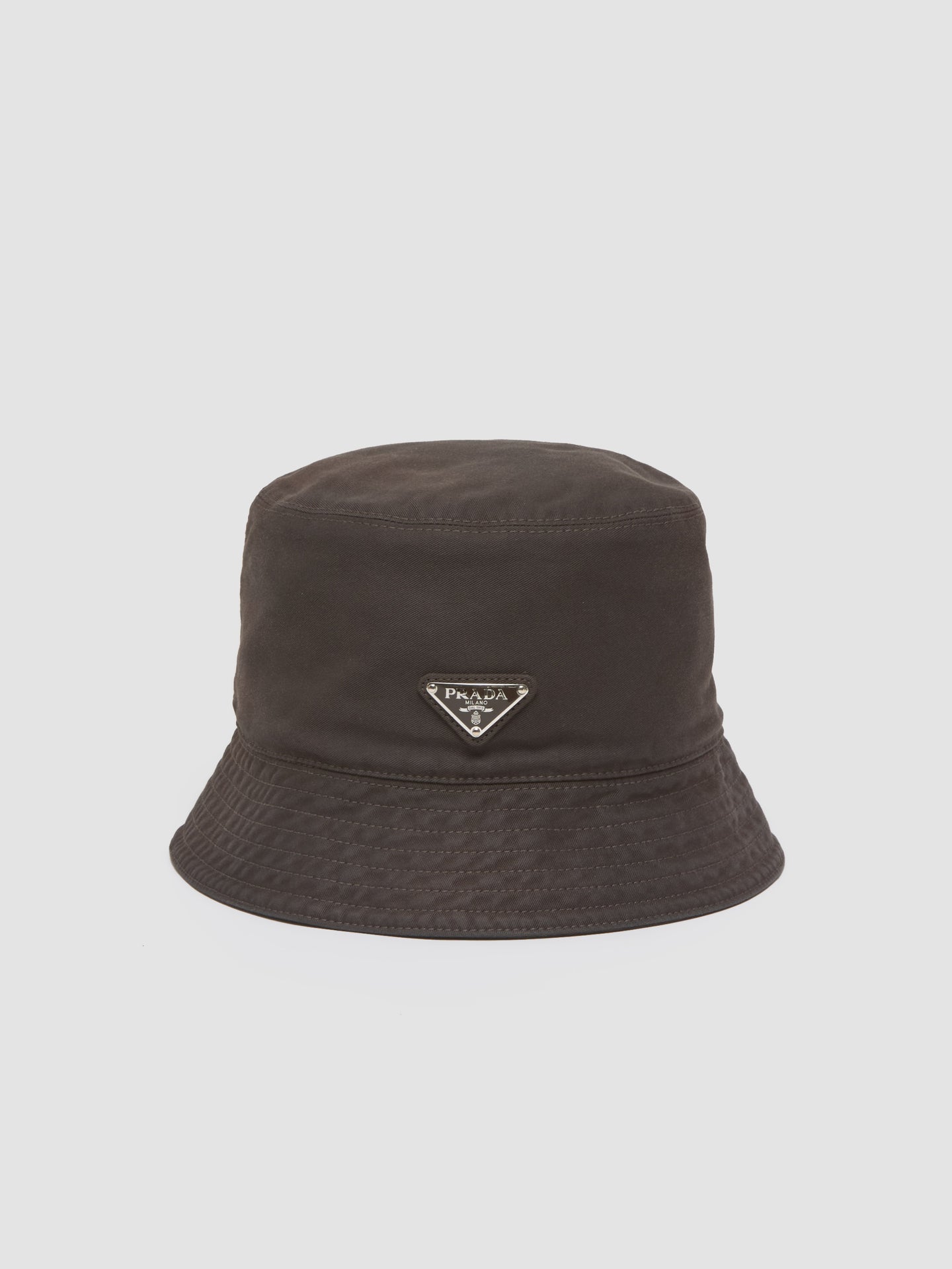 Cotton Bucket Hat in Ebony