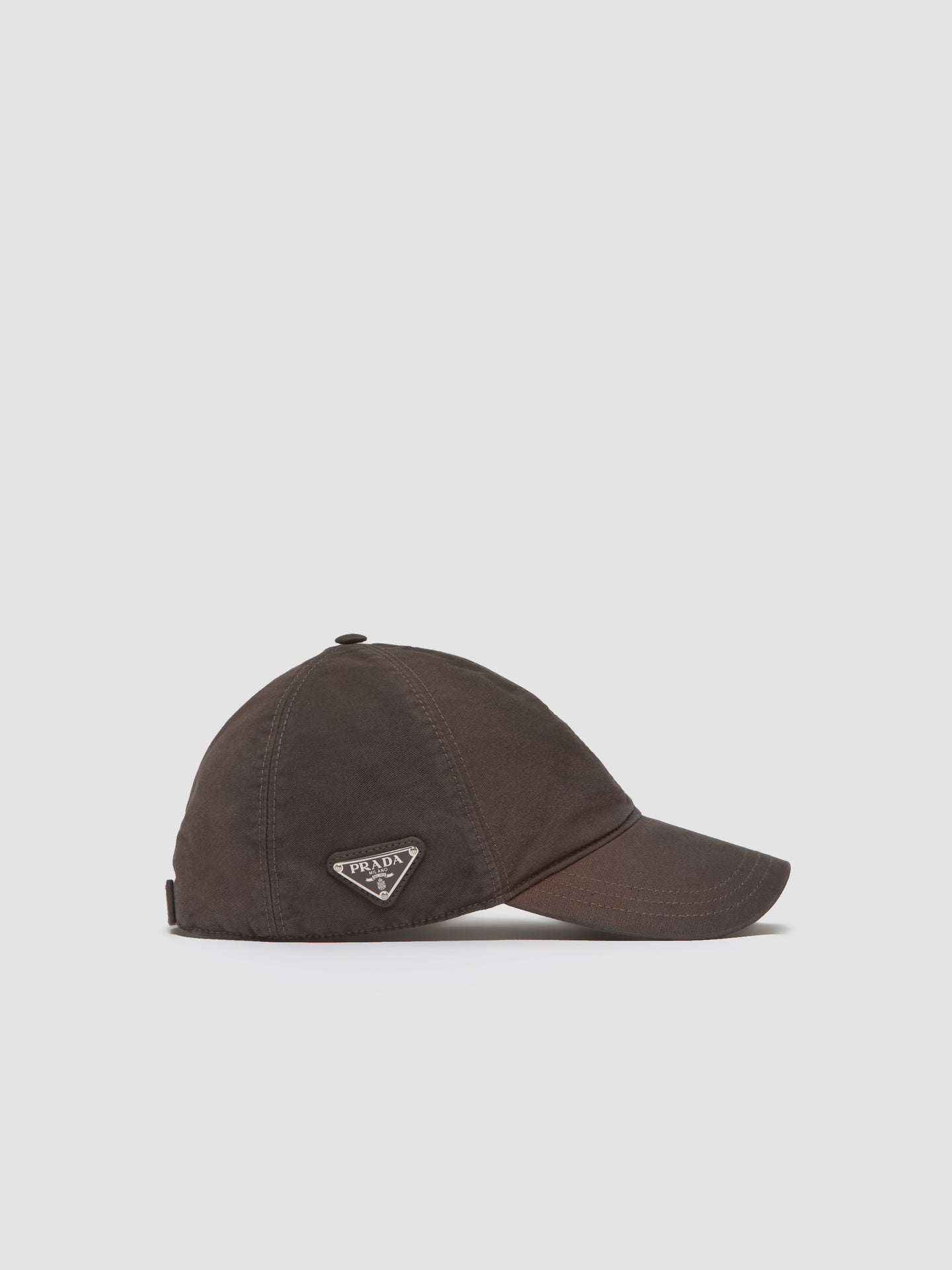 Cotton Baseball Cap in Ebony