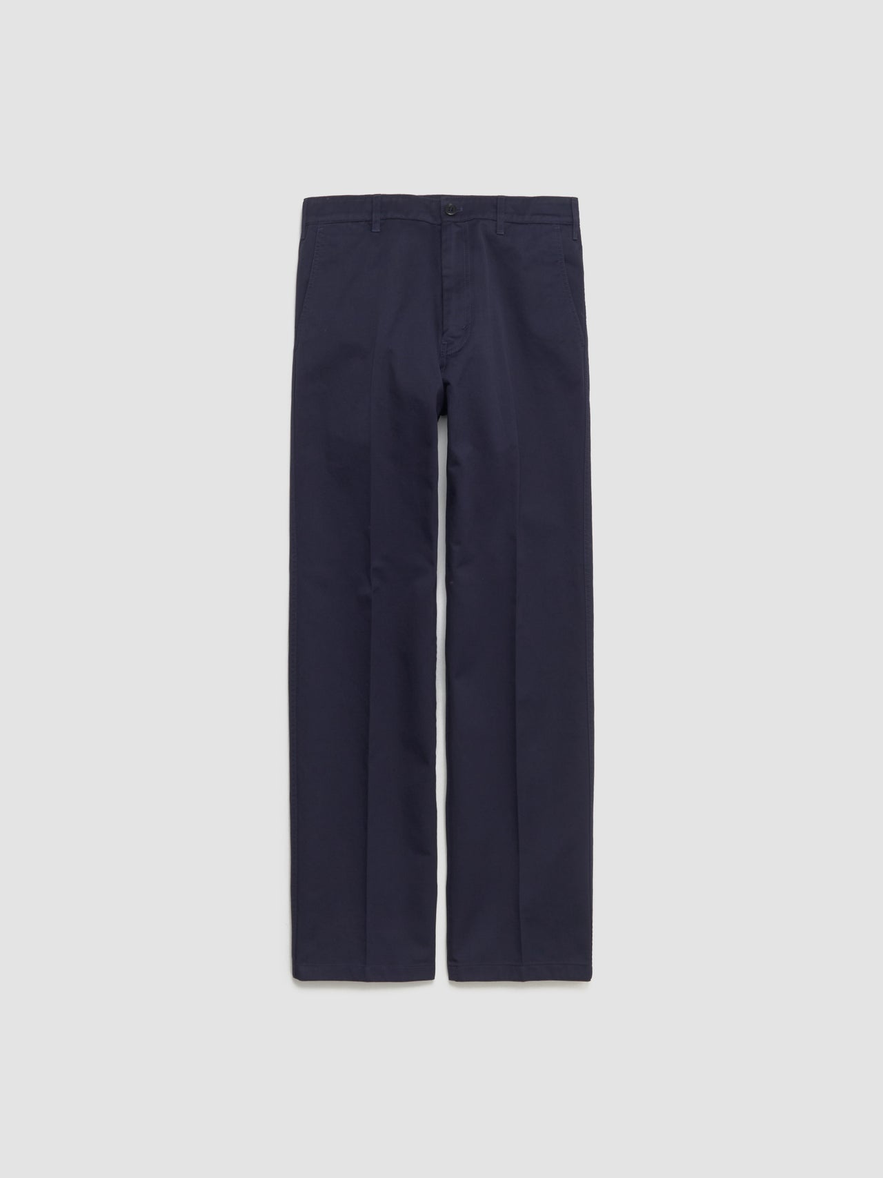 Cotton Chino Pants in Navy