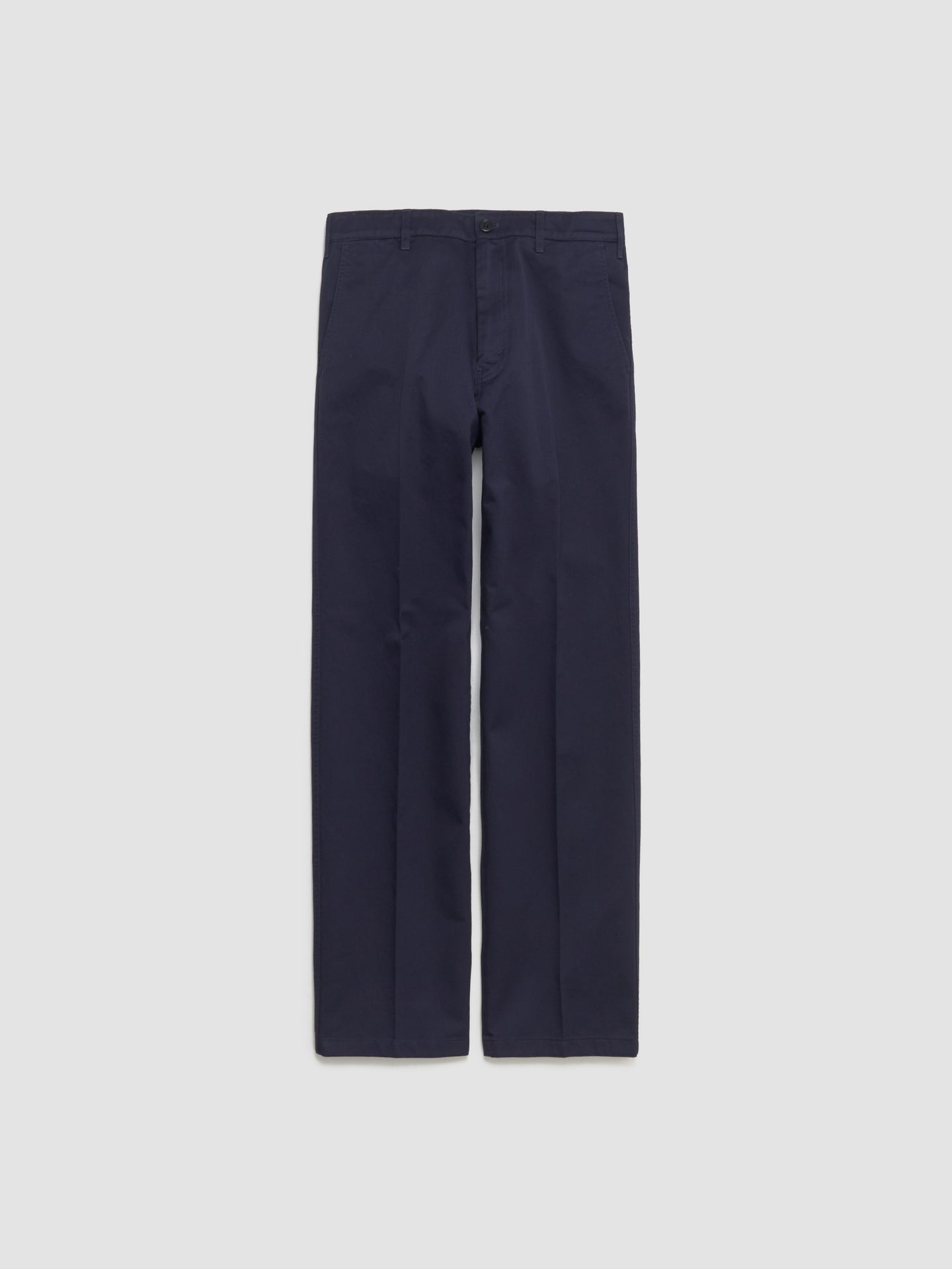 Cotton Chino Pants in Navy