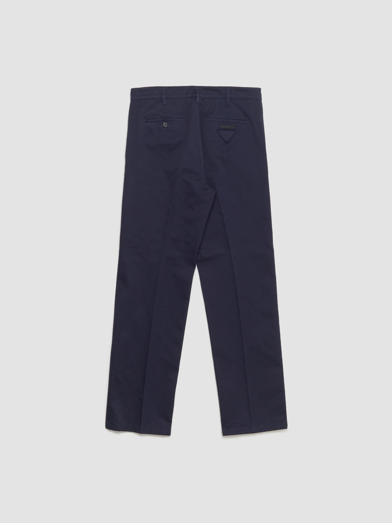 Cotton Chino Pants in Navy