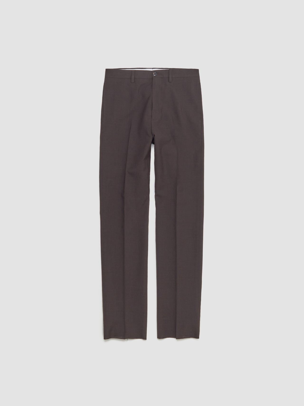 Wool Pants in Ebony