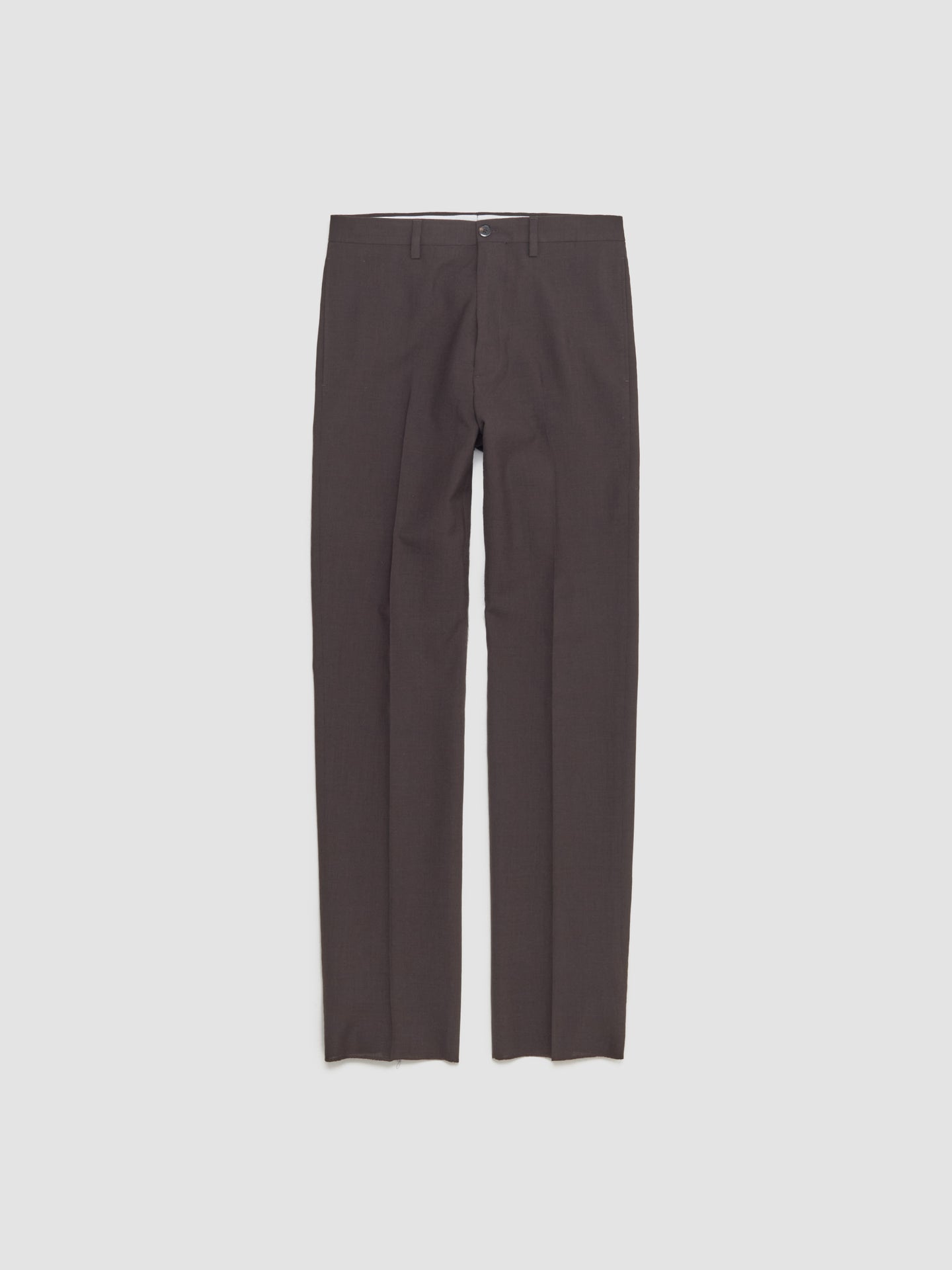 Wool Pants in Ebony