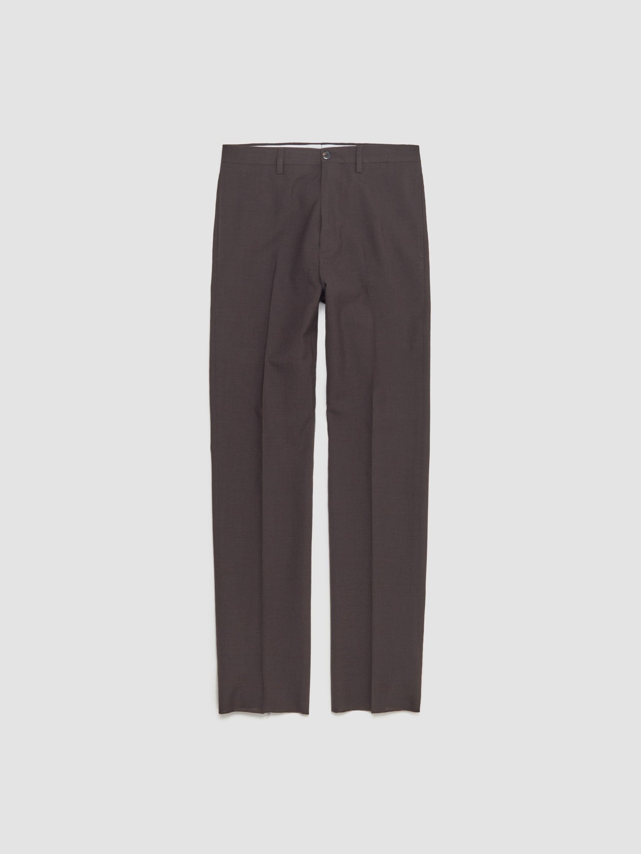 Wool Pants in Ebony