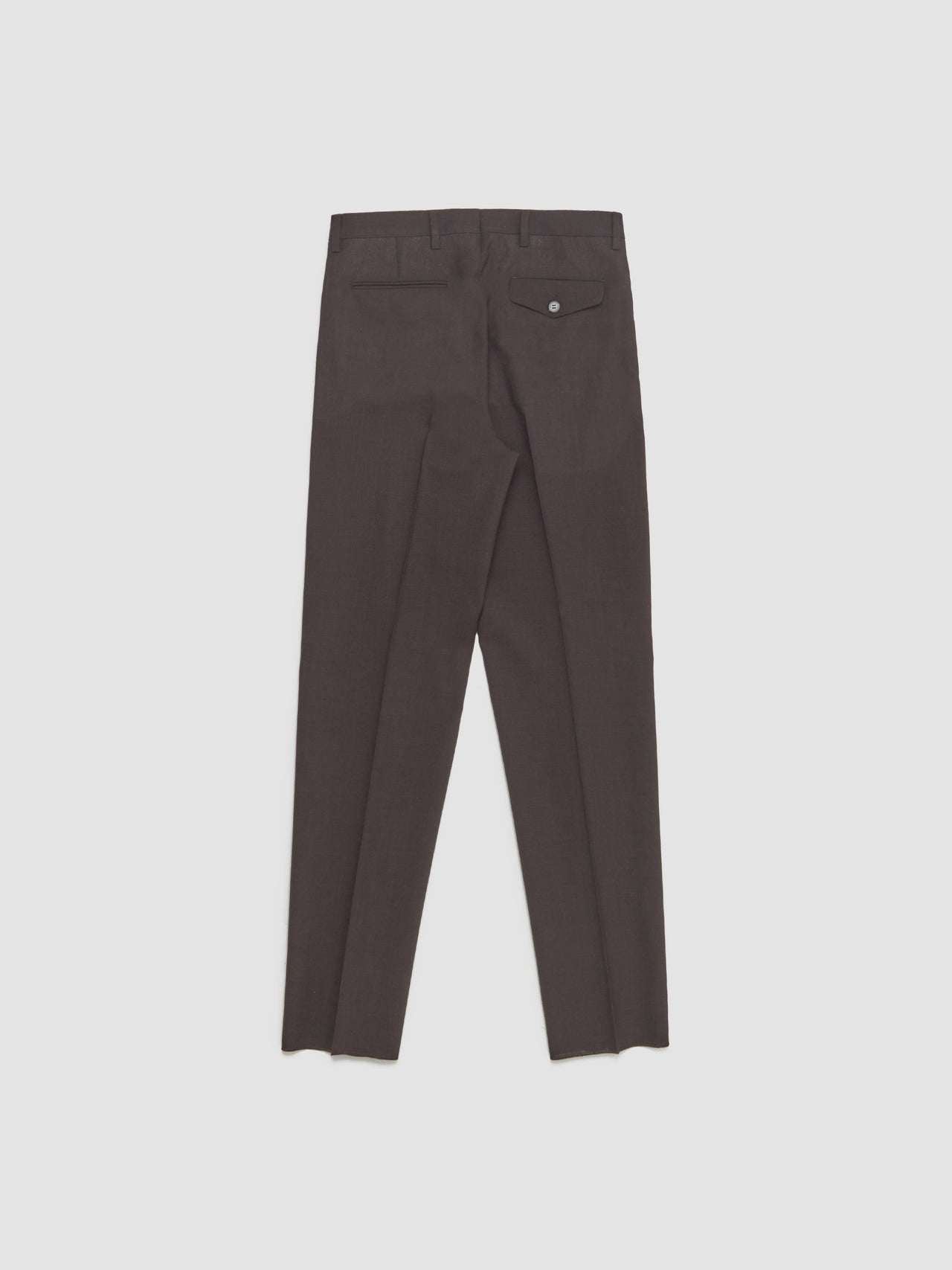 Wool Pants in Ebony