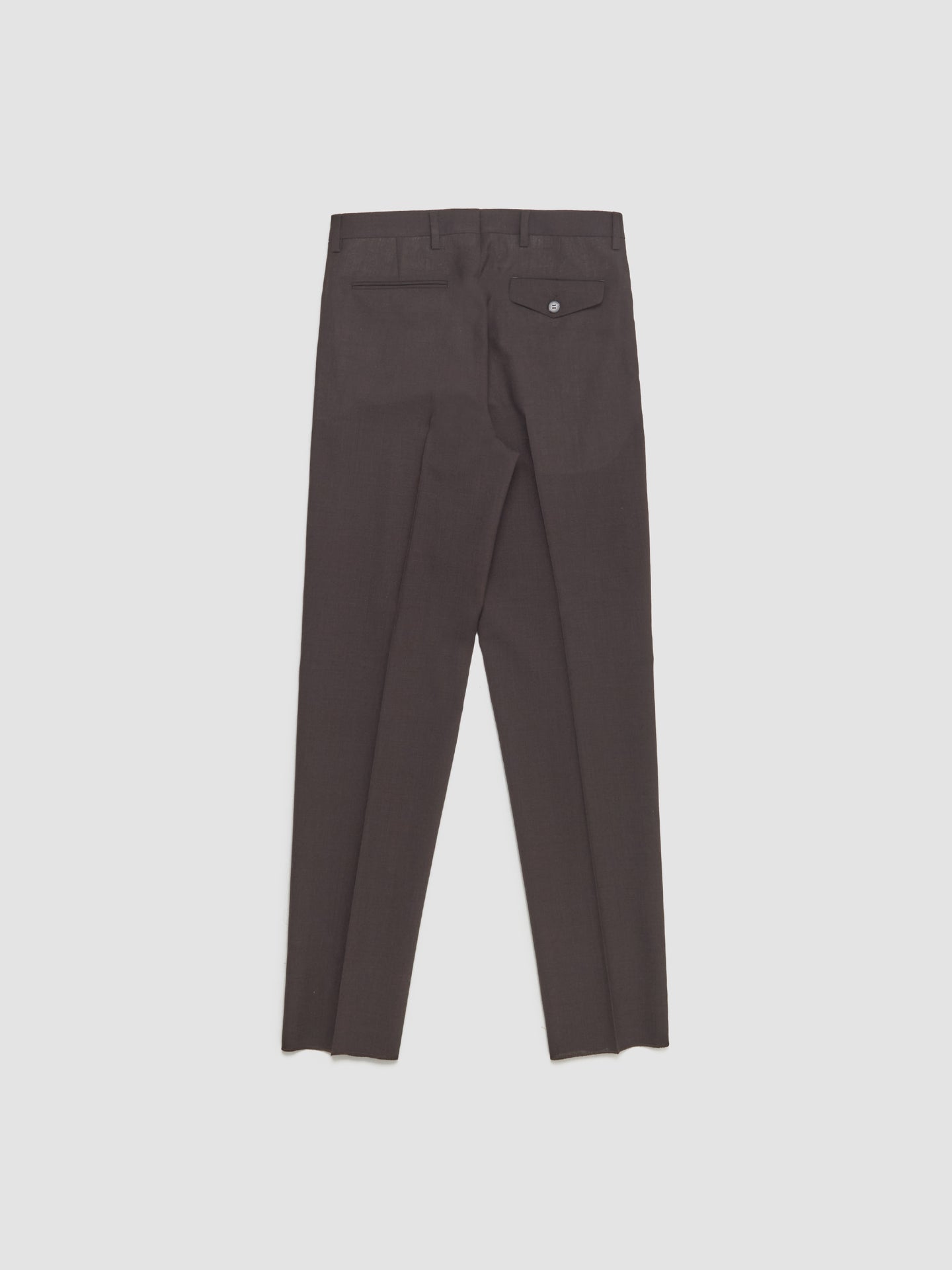 Wool Pants in Ebony