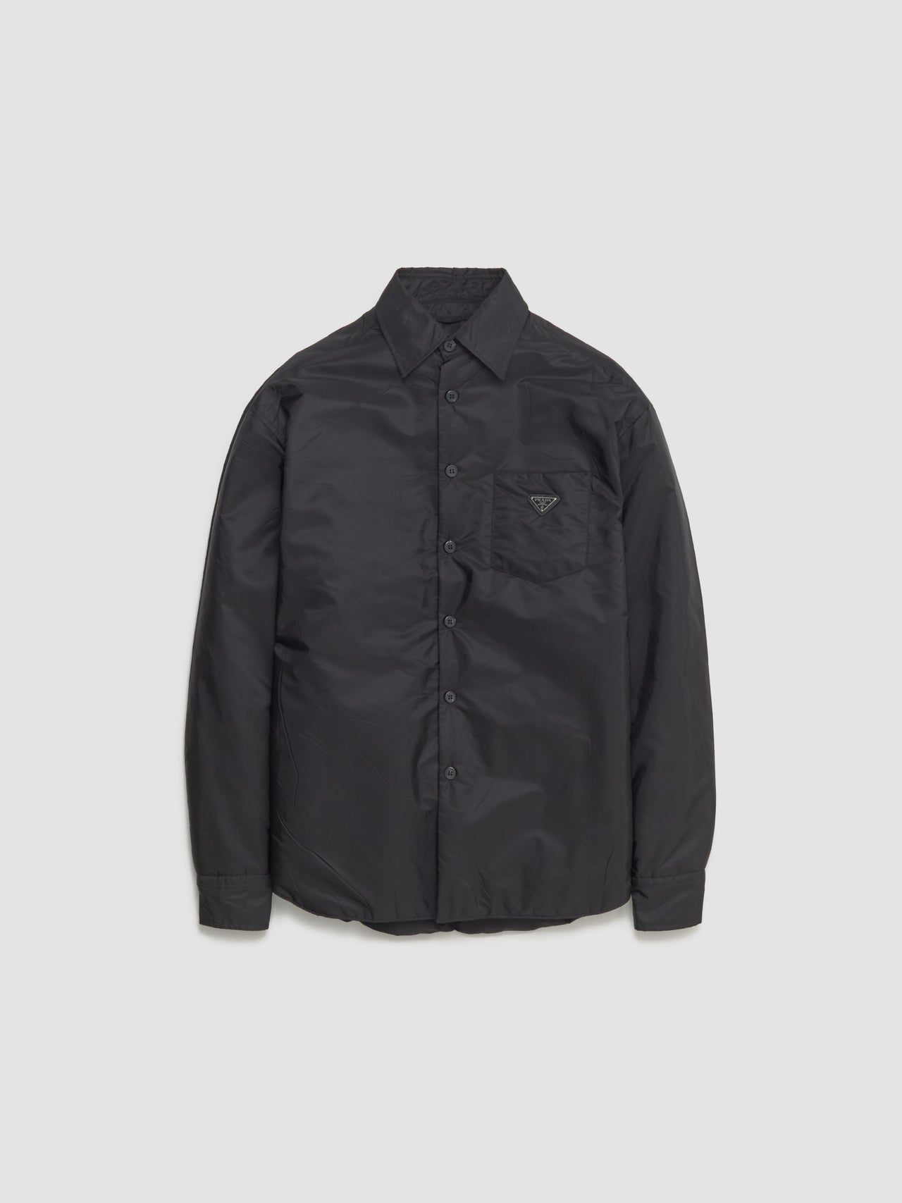 Light Re-Nylon Shirt in Black