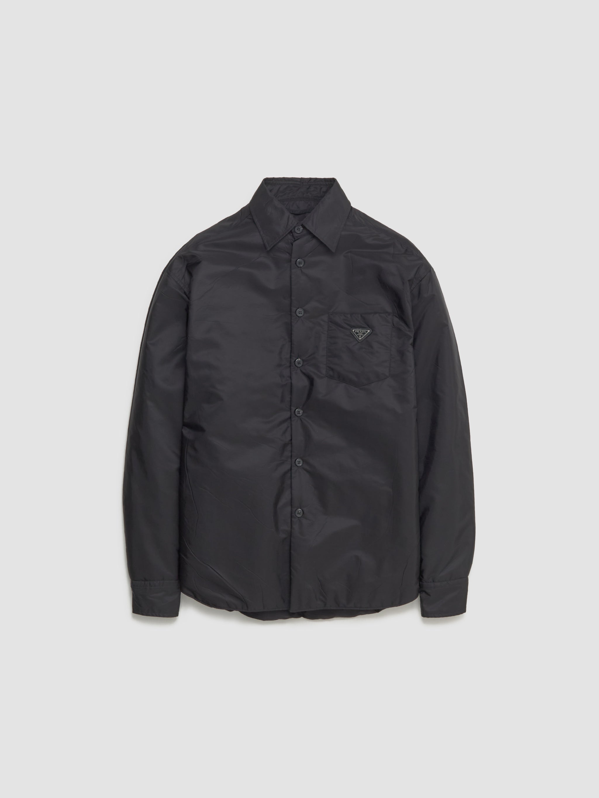 Light Re-Nylon Shirt in Black