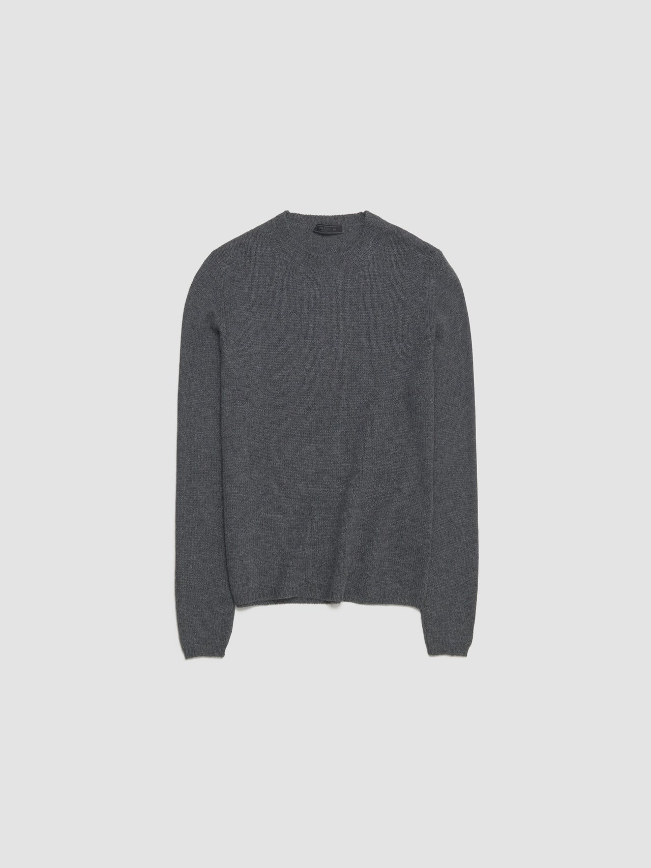 Cashmere Crewneck Sweater in Slate Grey