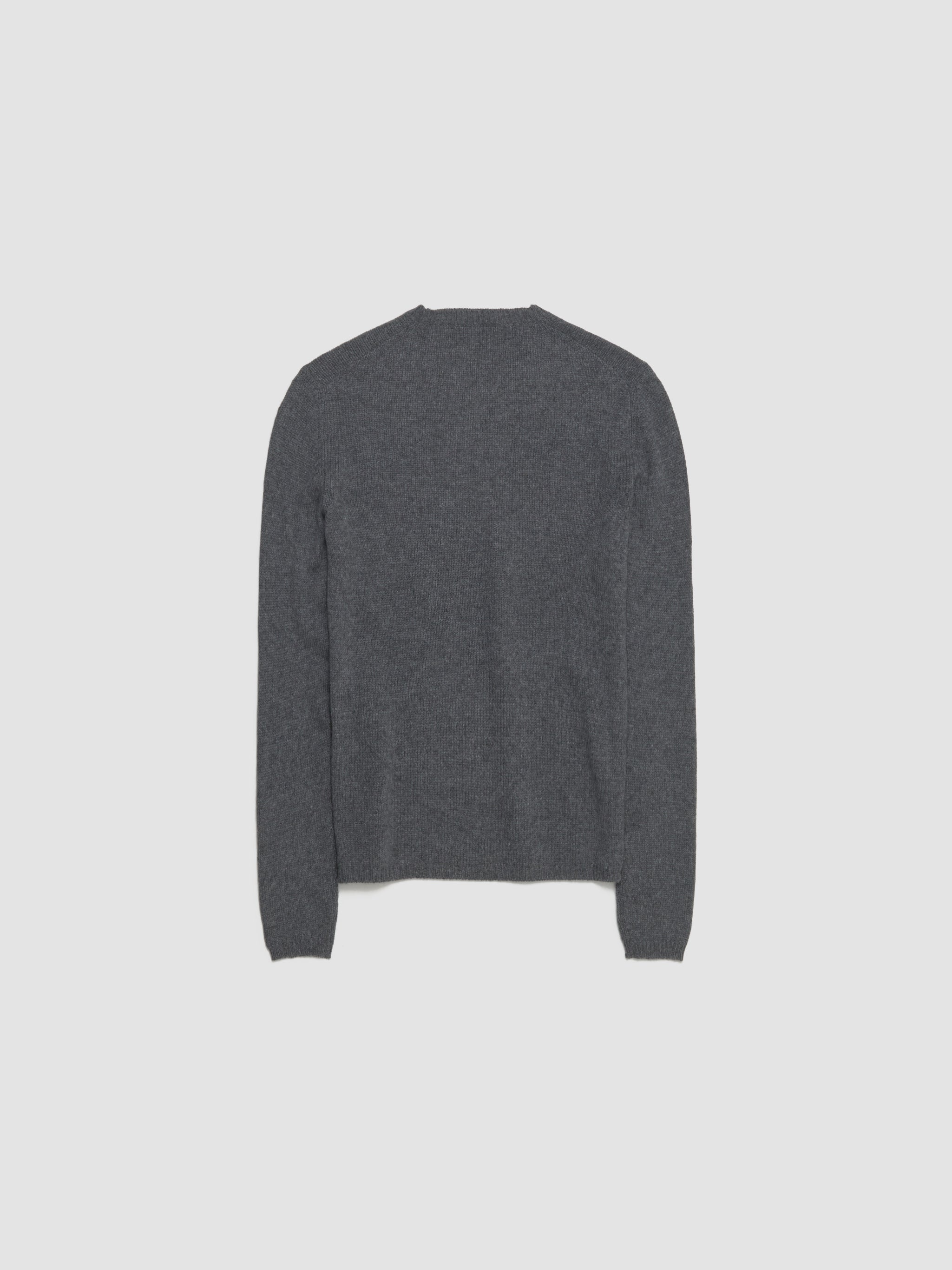 Cashmere Crewneck Sweater in Slate Grey