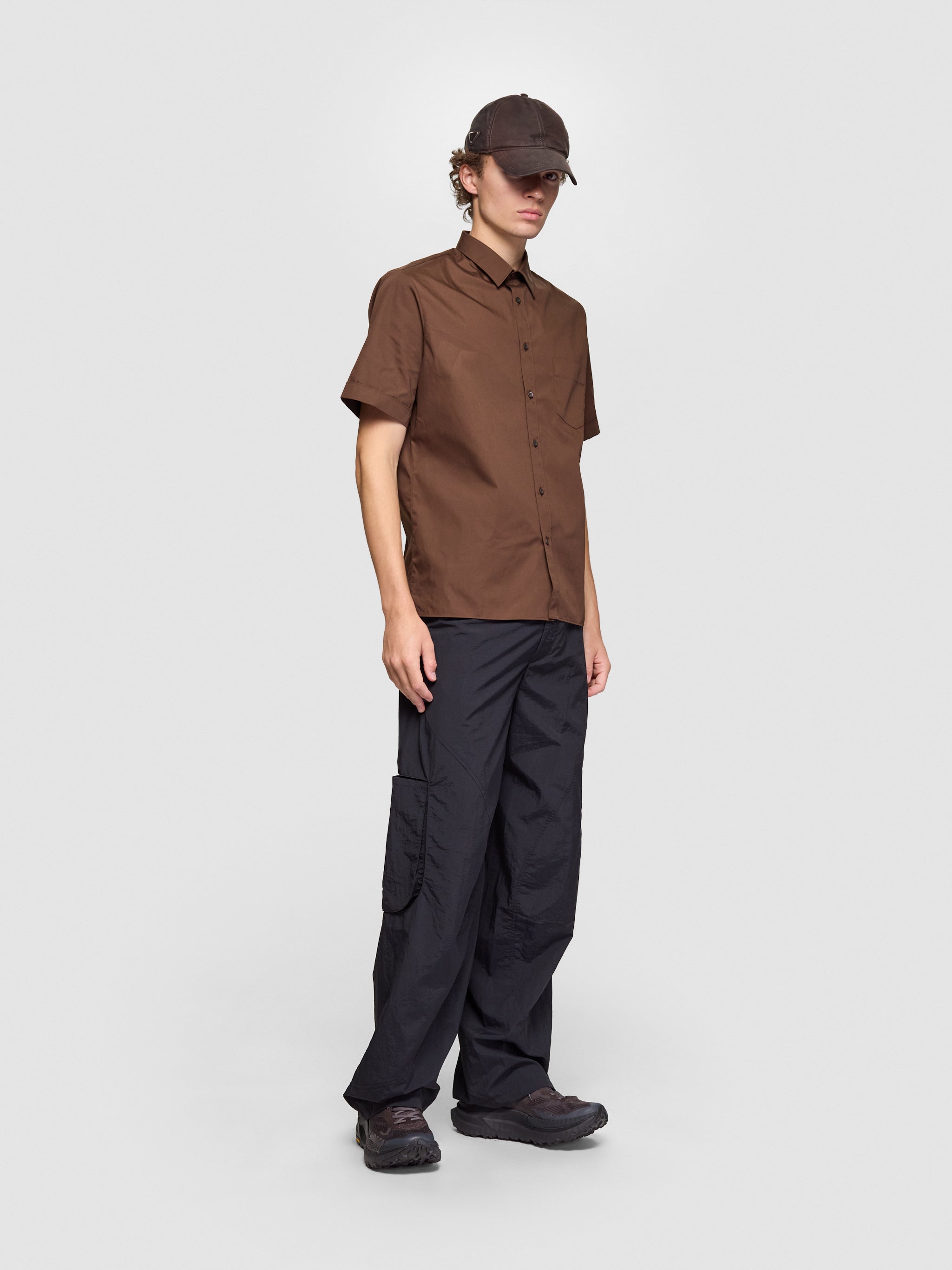 x _J.L-A.L_ Mafate X Sneaker in Jet Black & Espresso