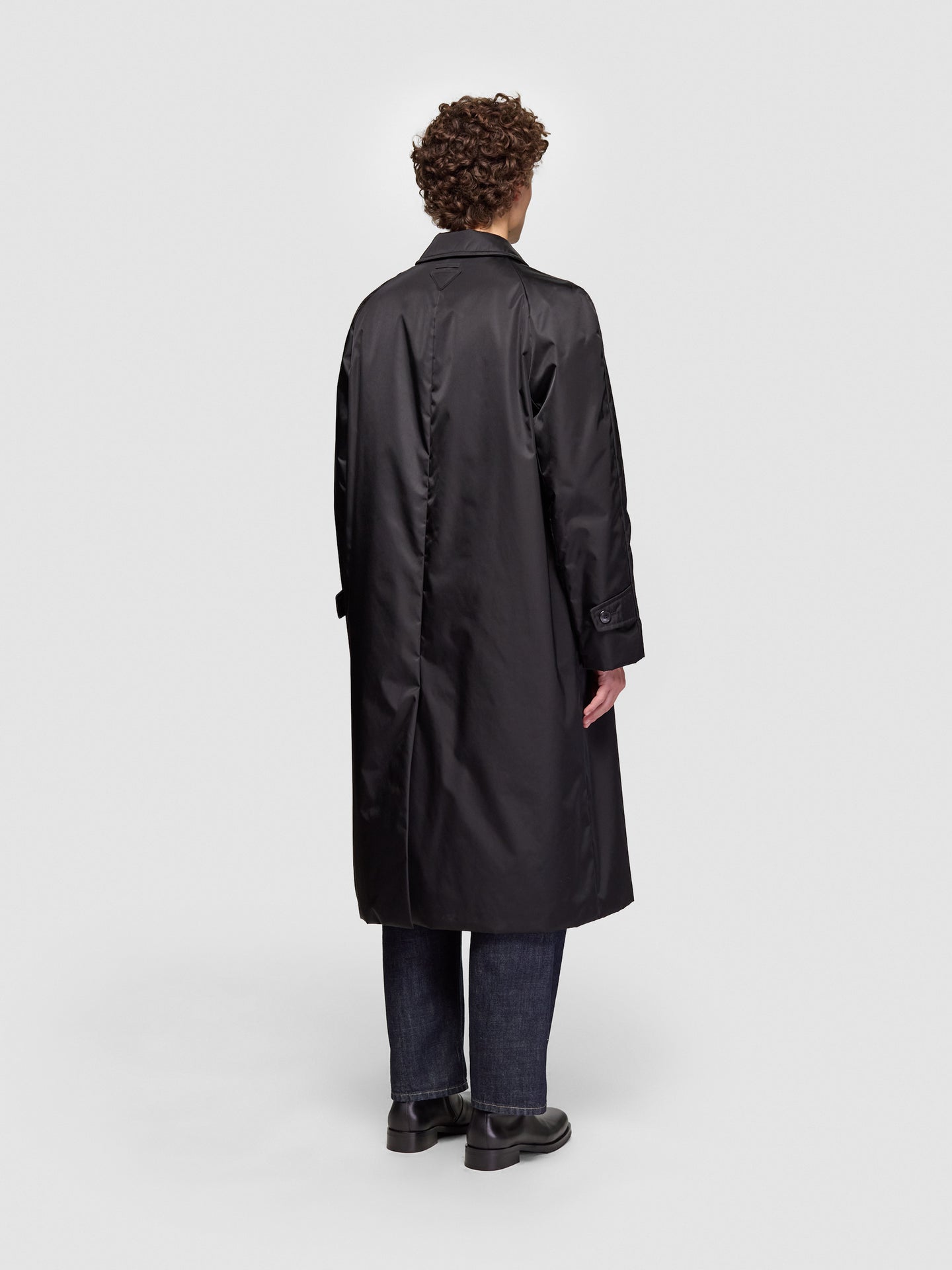 Re-Nylon Coat in Black