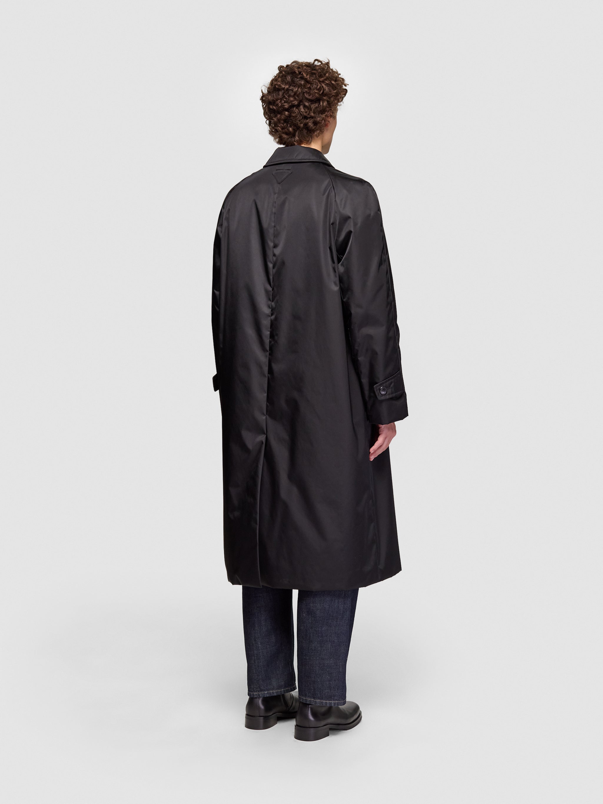 Re-Nylon Coat in Black