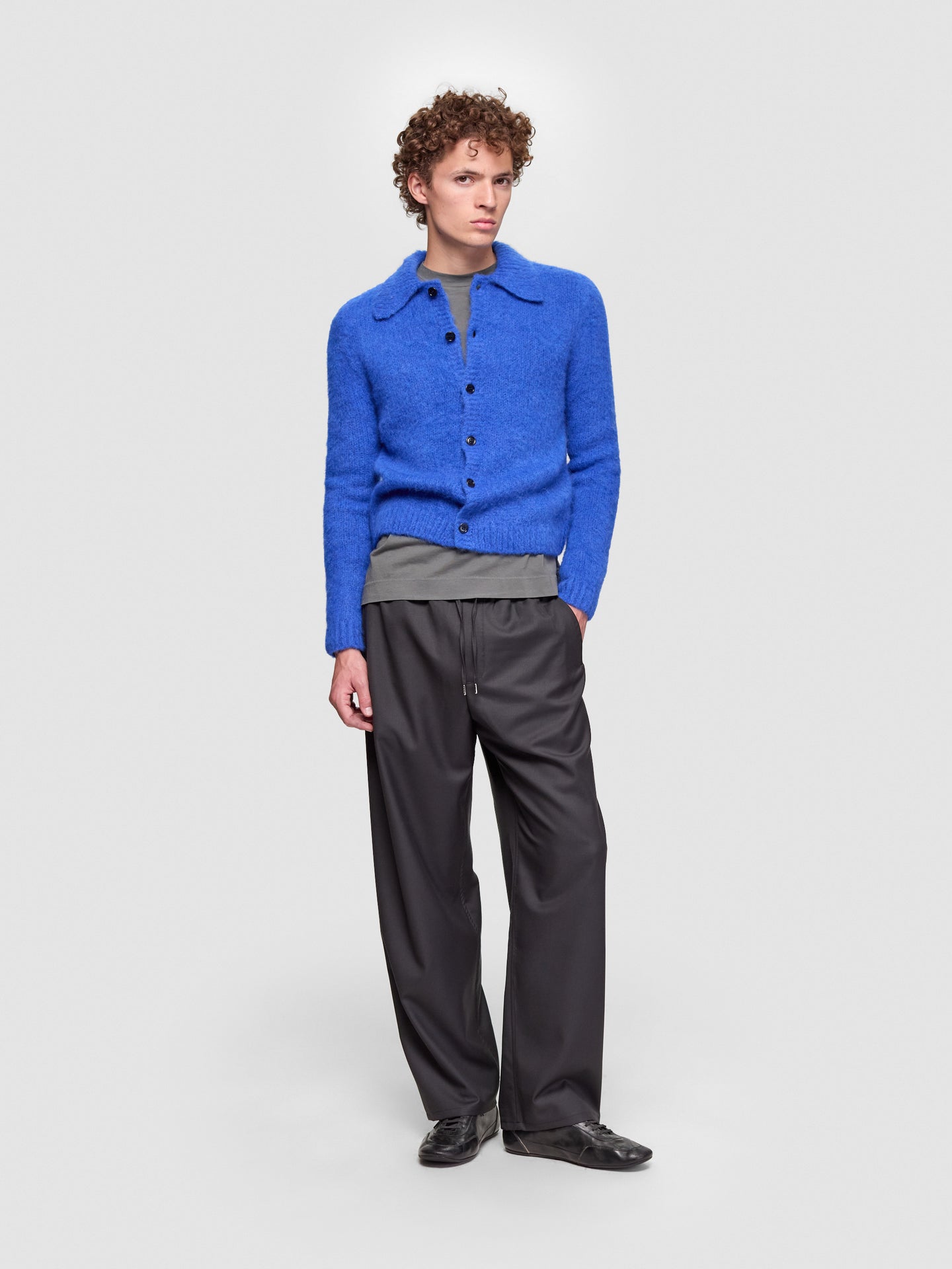 Mora Cardigan in Blue