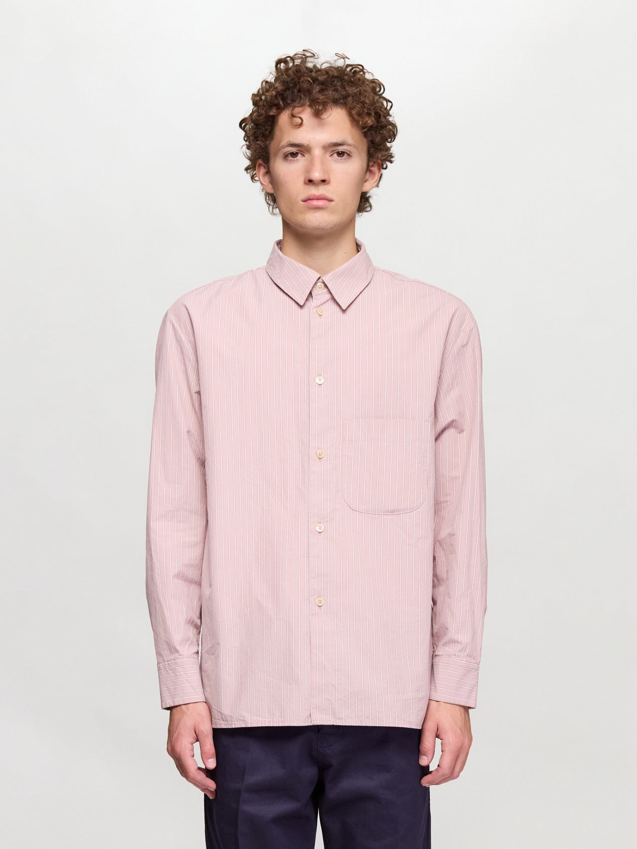 Gusto Shirt in Wild Rose Stripe