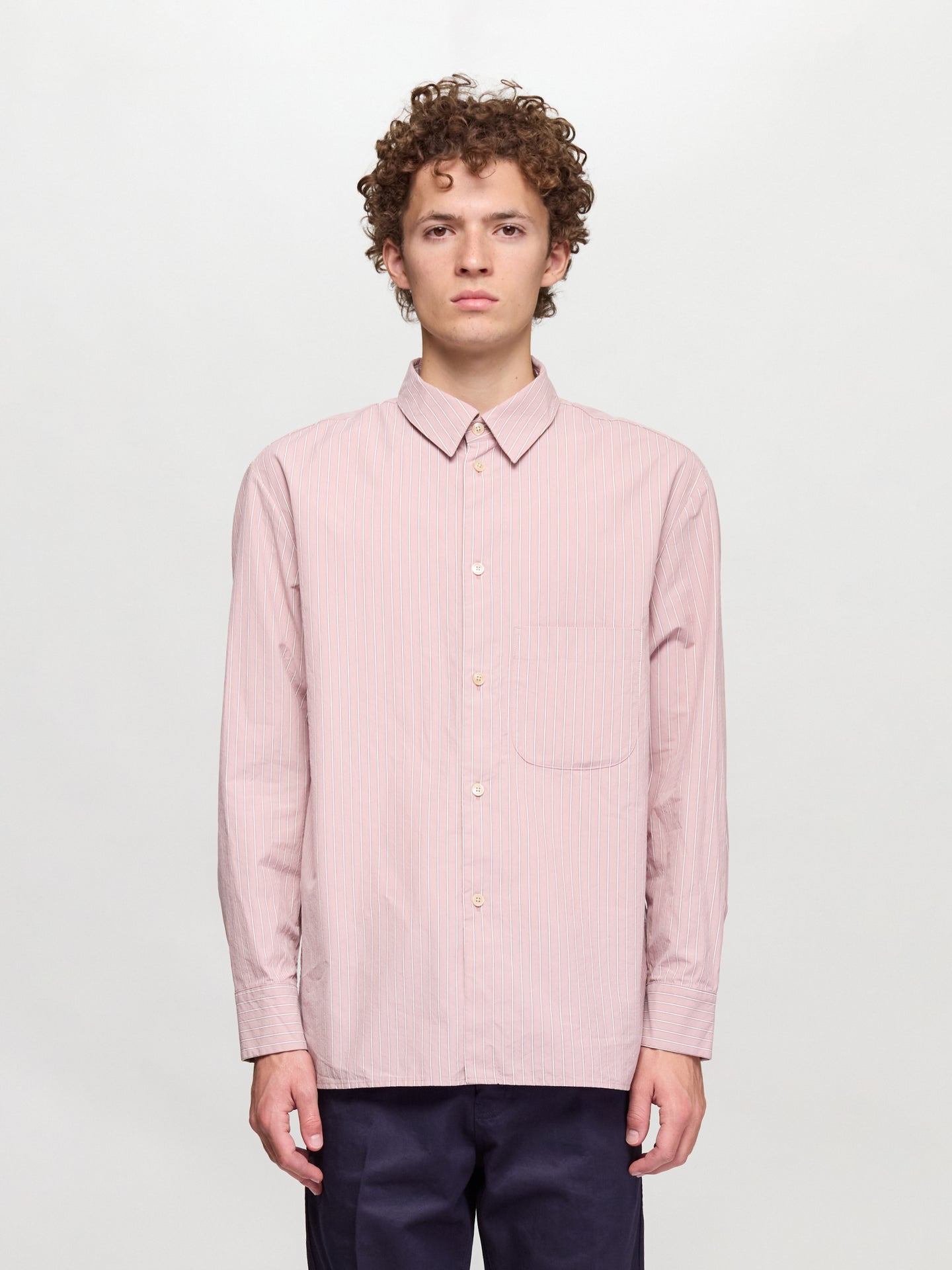 Gusto Shirt in Wild Rose Stripe