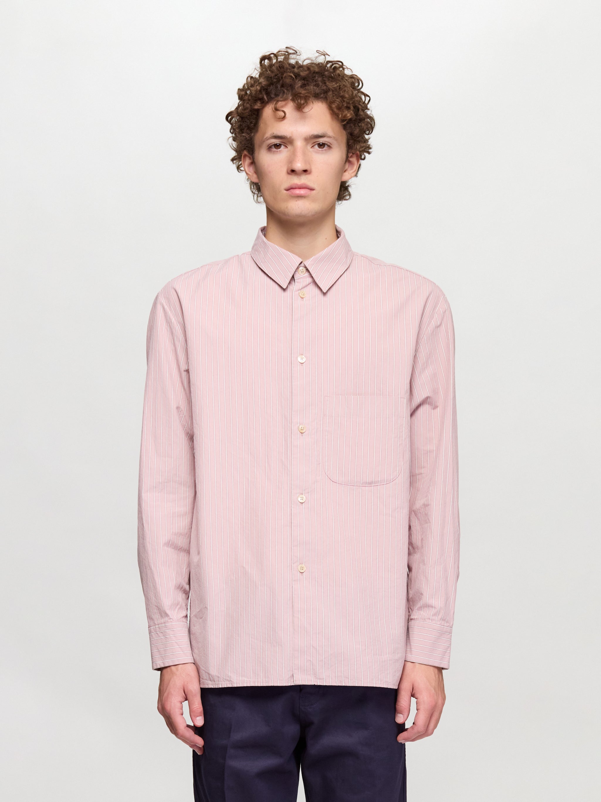 Gusto Shirt in Wild Rose Stripe