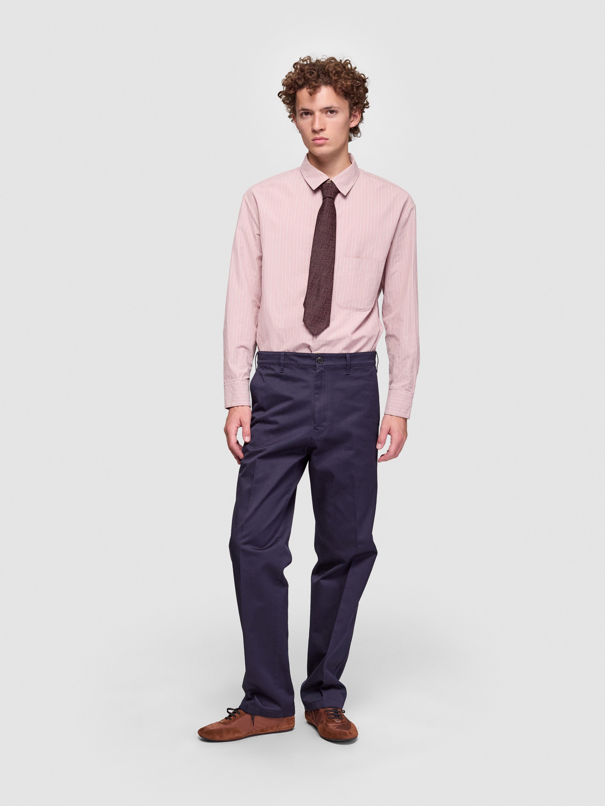 Gusto Shirt in Wild Rose Stripe