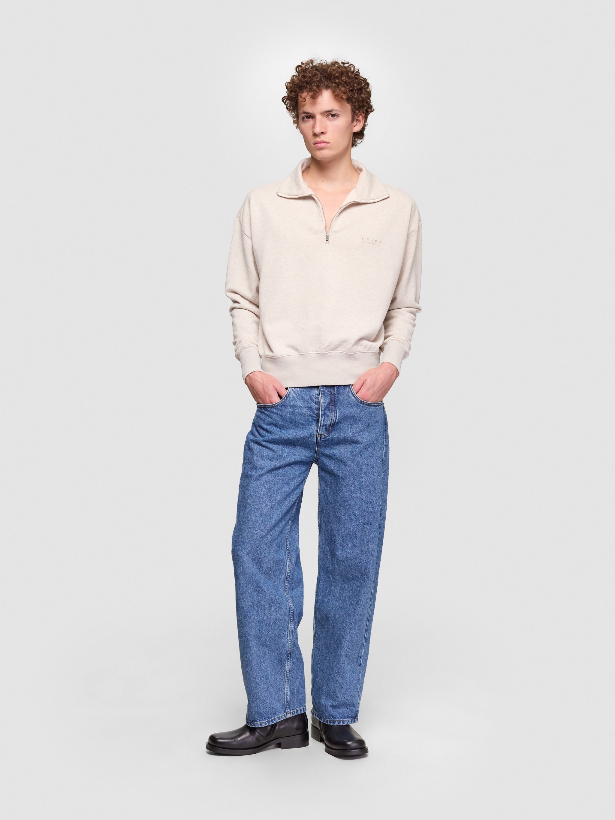 Beto Wide Jeans in Indigo Denim