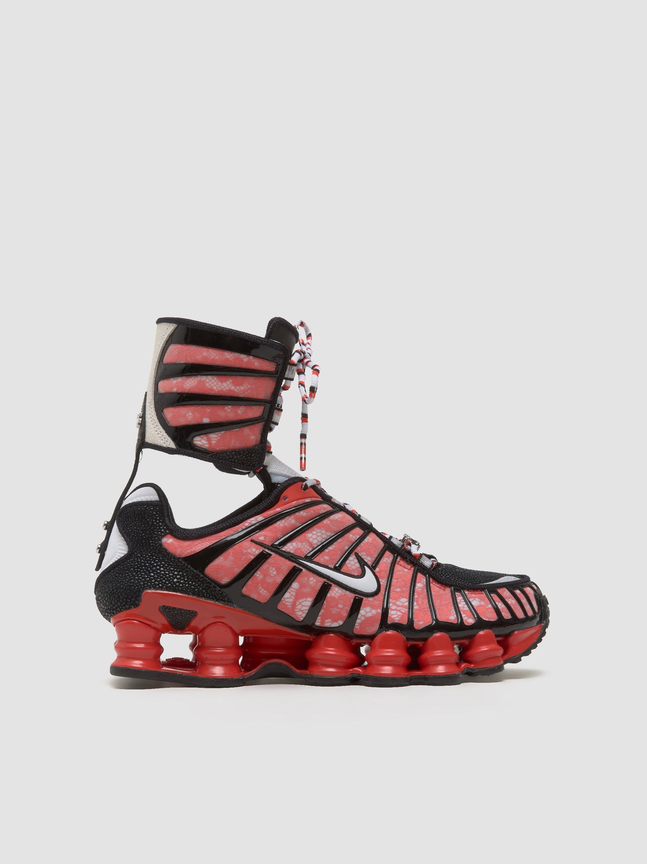 x Riccardo Tisci WMNS Shox TL Sneaker in Habanero Red & White