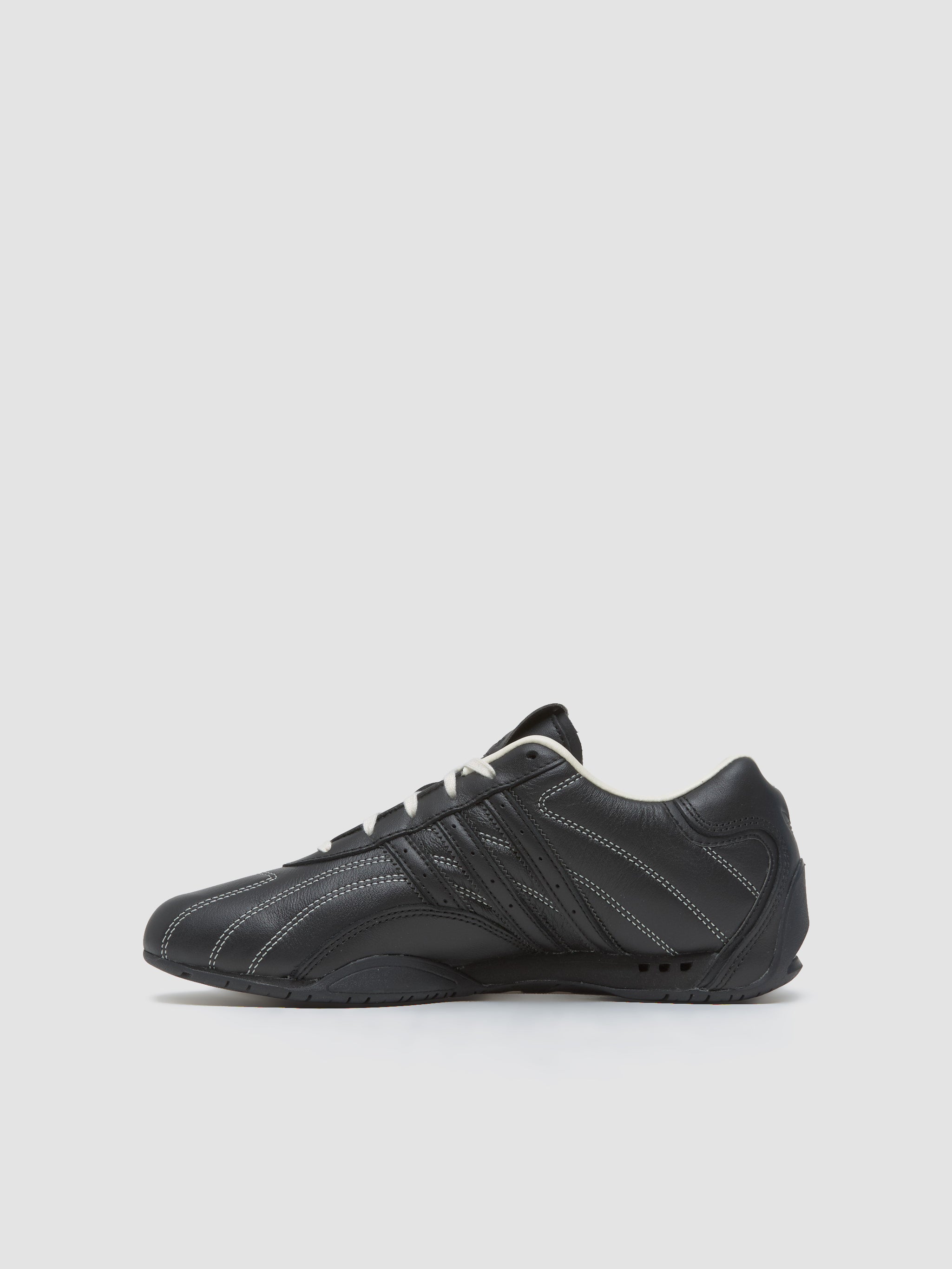 Adiracer LO Sneaker in Black & Cream White