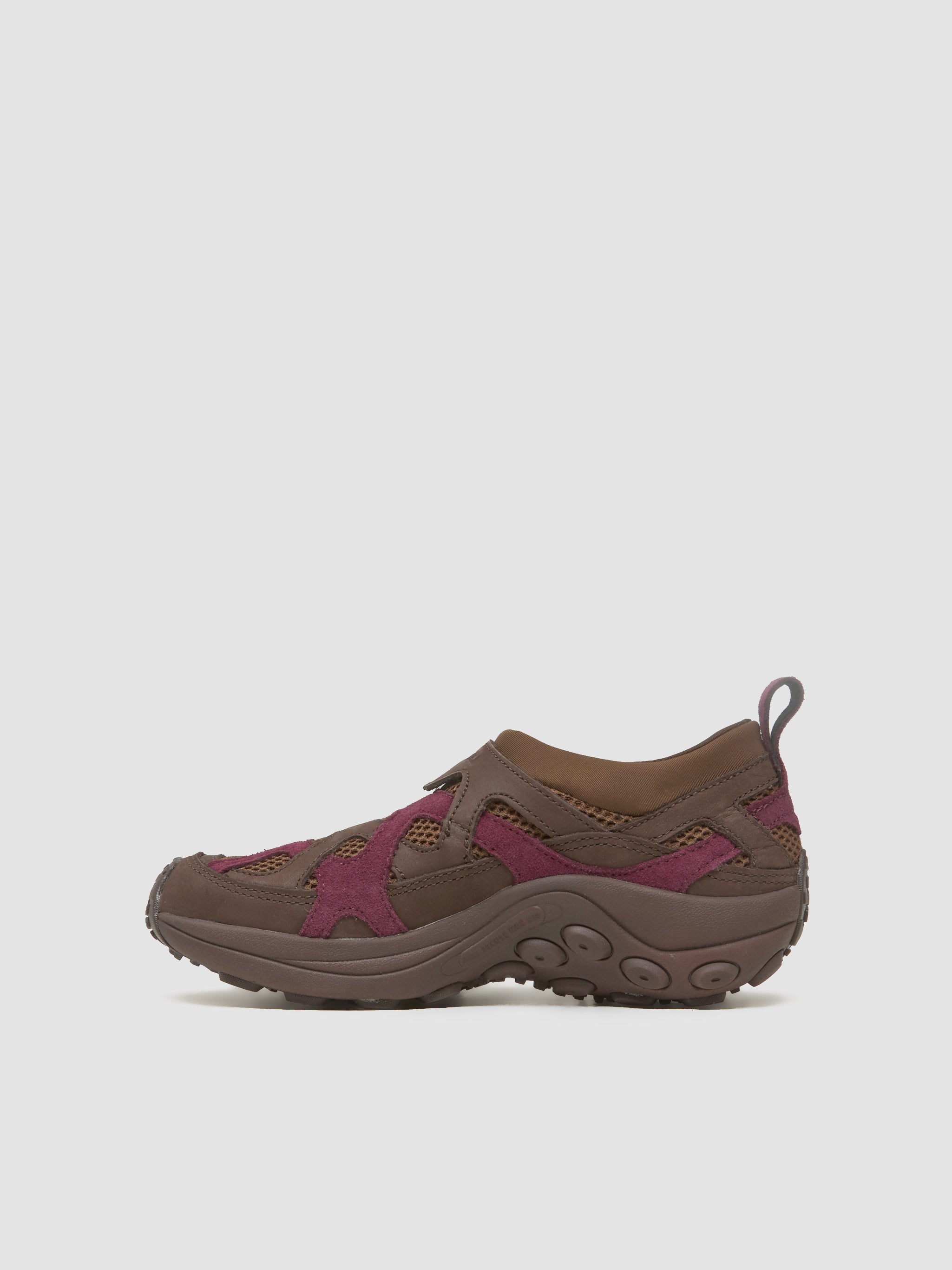 Jungle Moc Twist Sneaker in Dark Cherry & Coffee