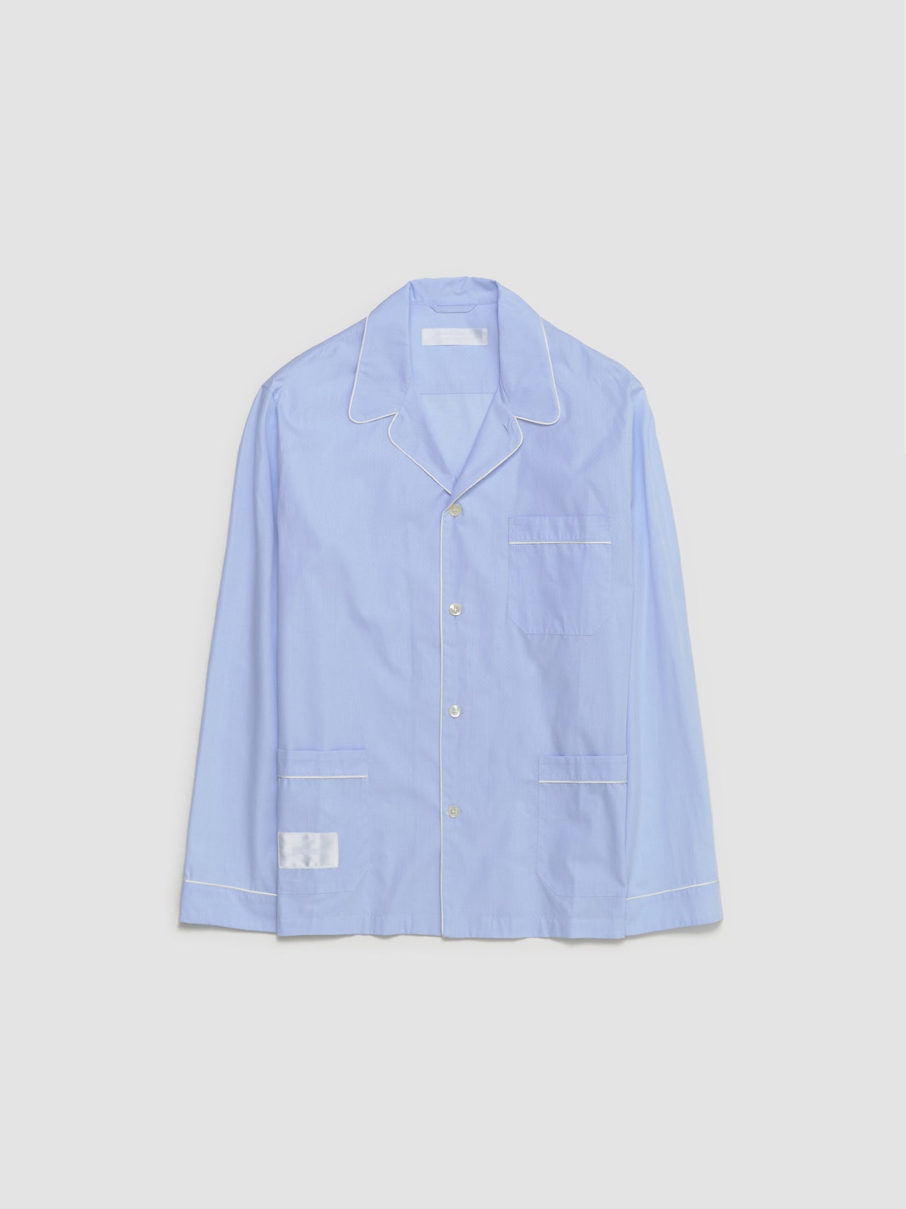 Dolce Shirt in Light Blue Dots Jacquard