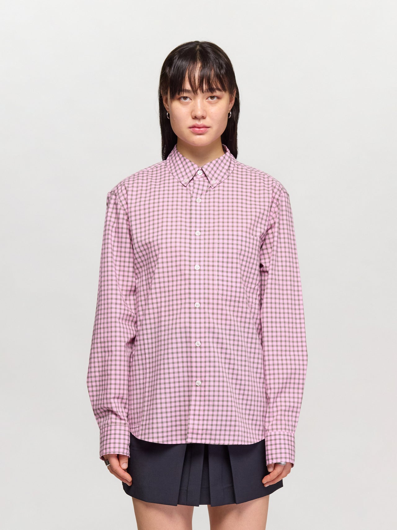 Jeremy Long Sleeve Shirt in Red