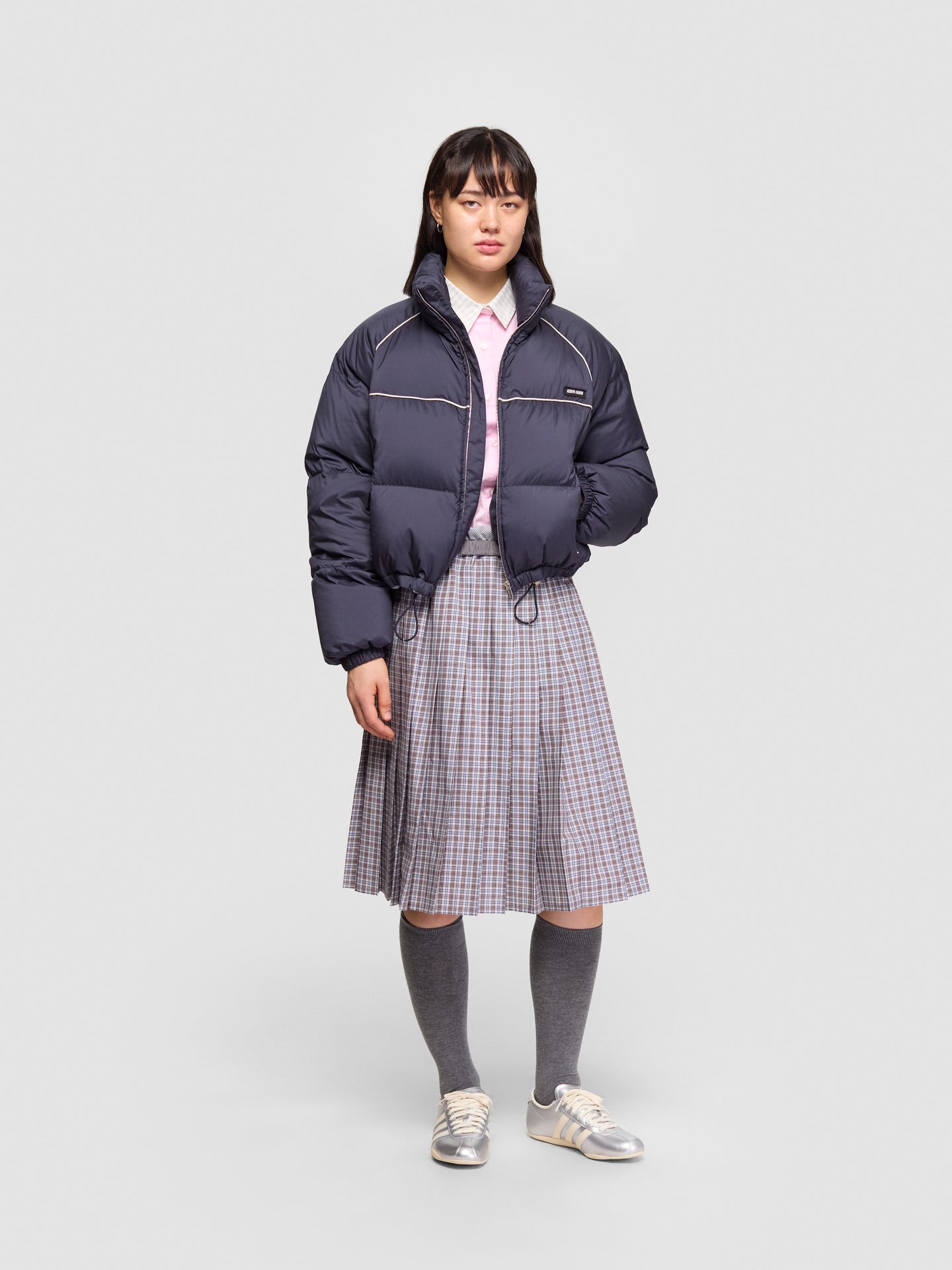 Technical Down Jacket in Blue