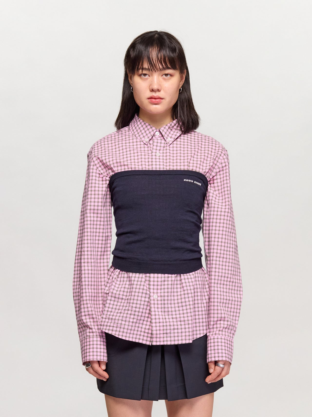 Wool Top in Blue