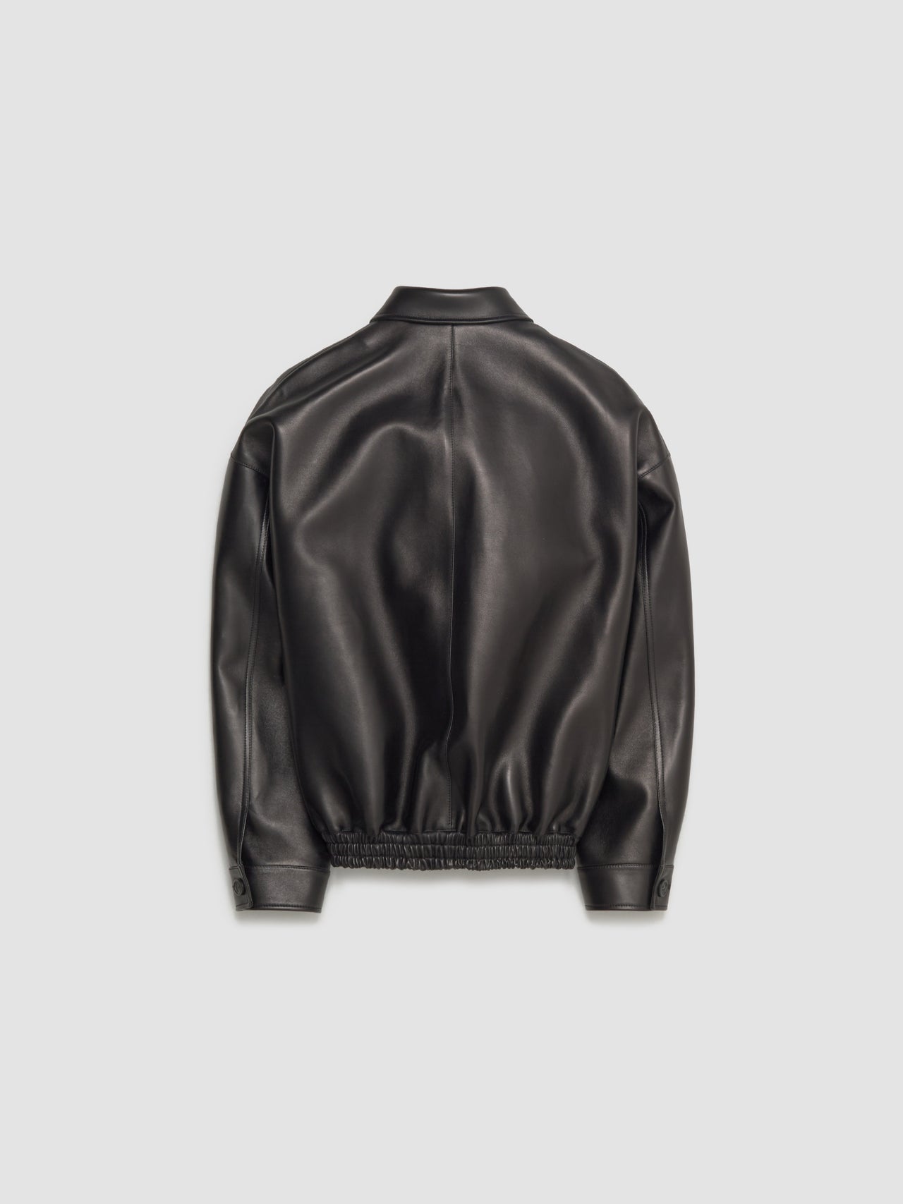 Plongé Nappa Leather Jacket in Black