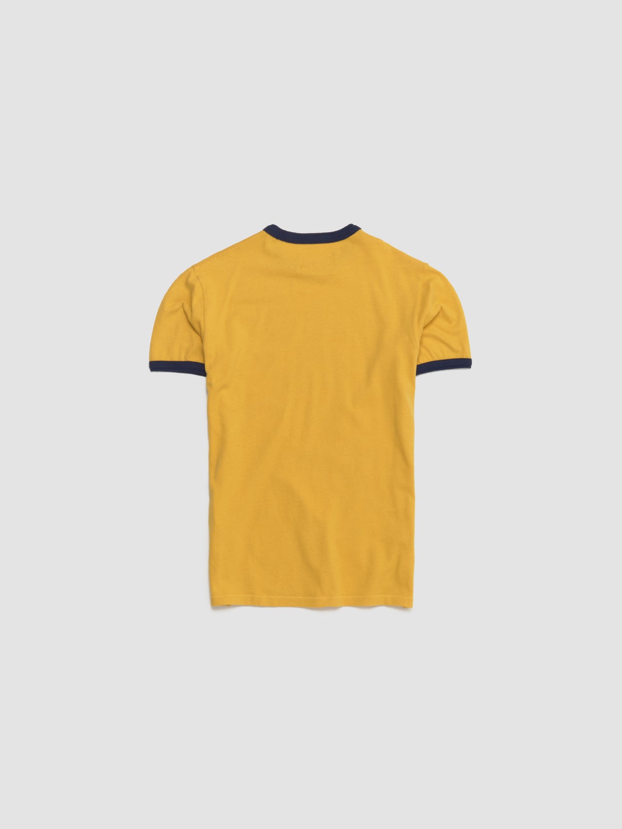 I Did What Last Night Ringer T-Shirt in Yellow