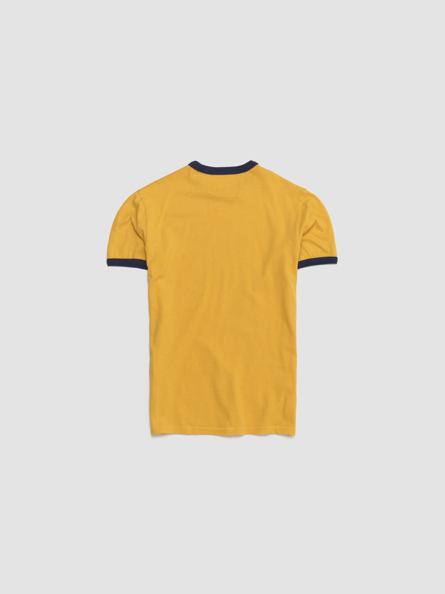 I Did What Last Night Ringer T-Shirt in Yellow
