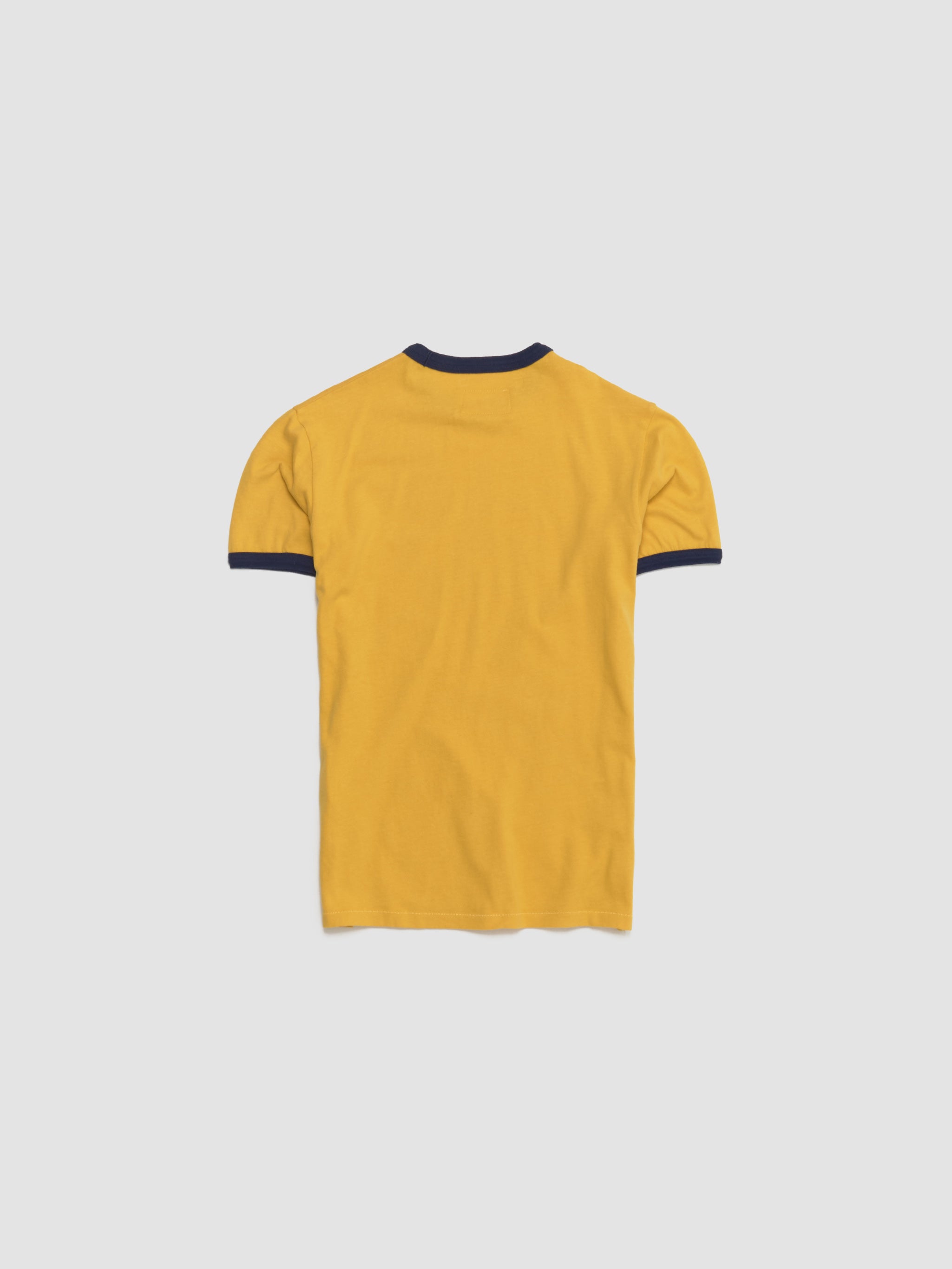 I Did What Last Night Ringer T-Shirt in Yellow